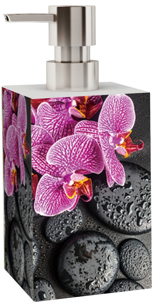 Sanilo Badaccessoire-Set »Madeira« bestehend aus WC-Sitz, Badteppich, Stöpsel, Seifenspender, WC-Bürste