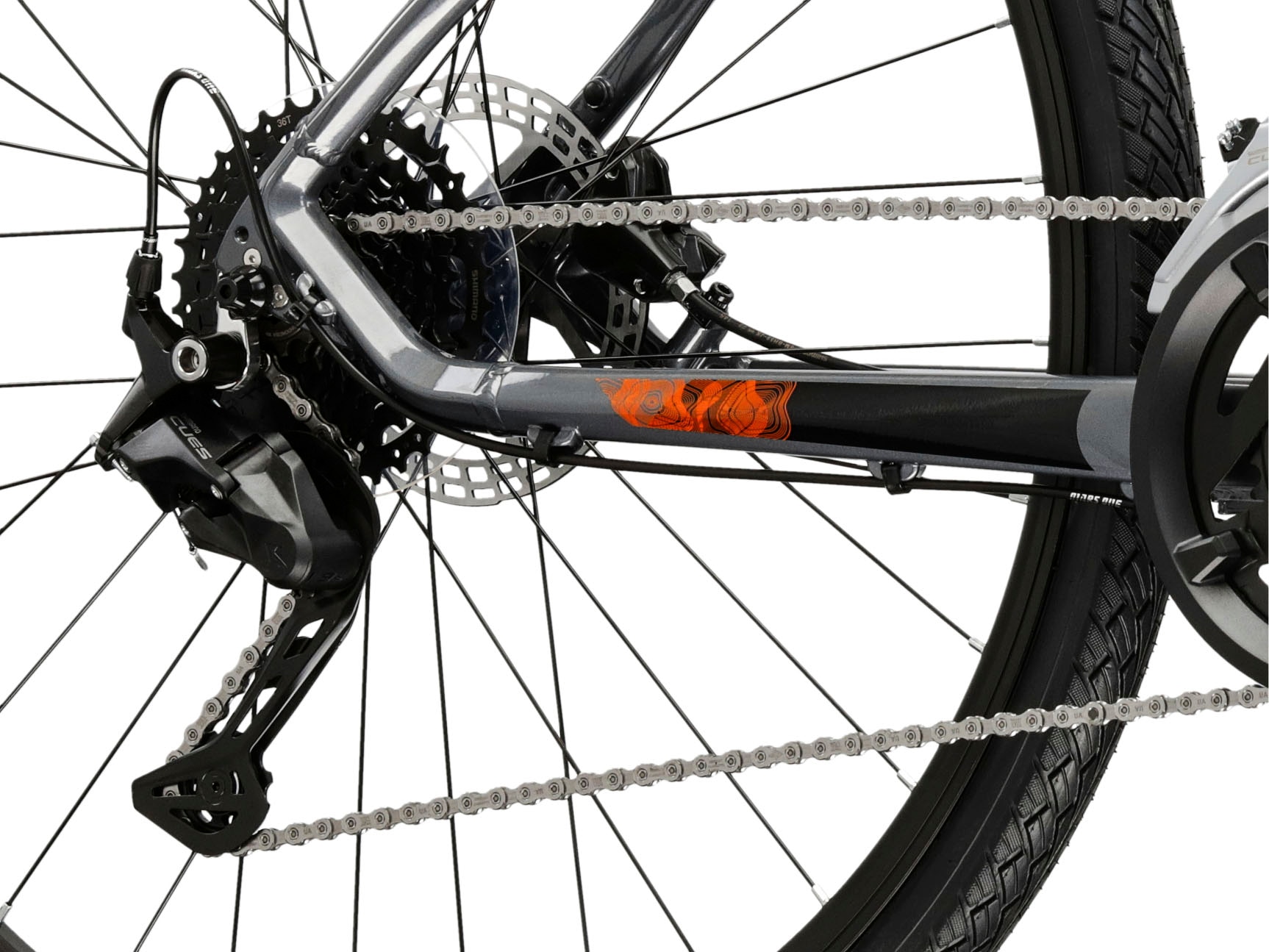 Kross Crossrad »Evado 5.0«, 18 Gang, Shimano, CUES U3020 Schaltwerk, Kettenschaltung