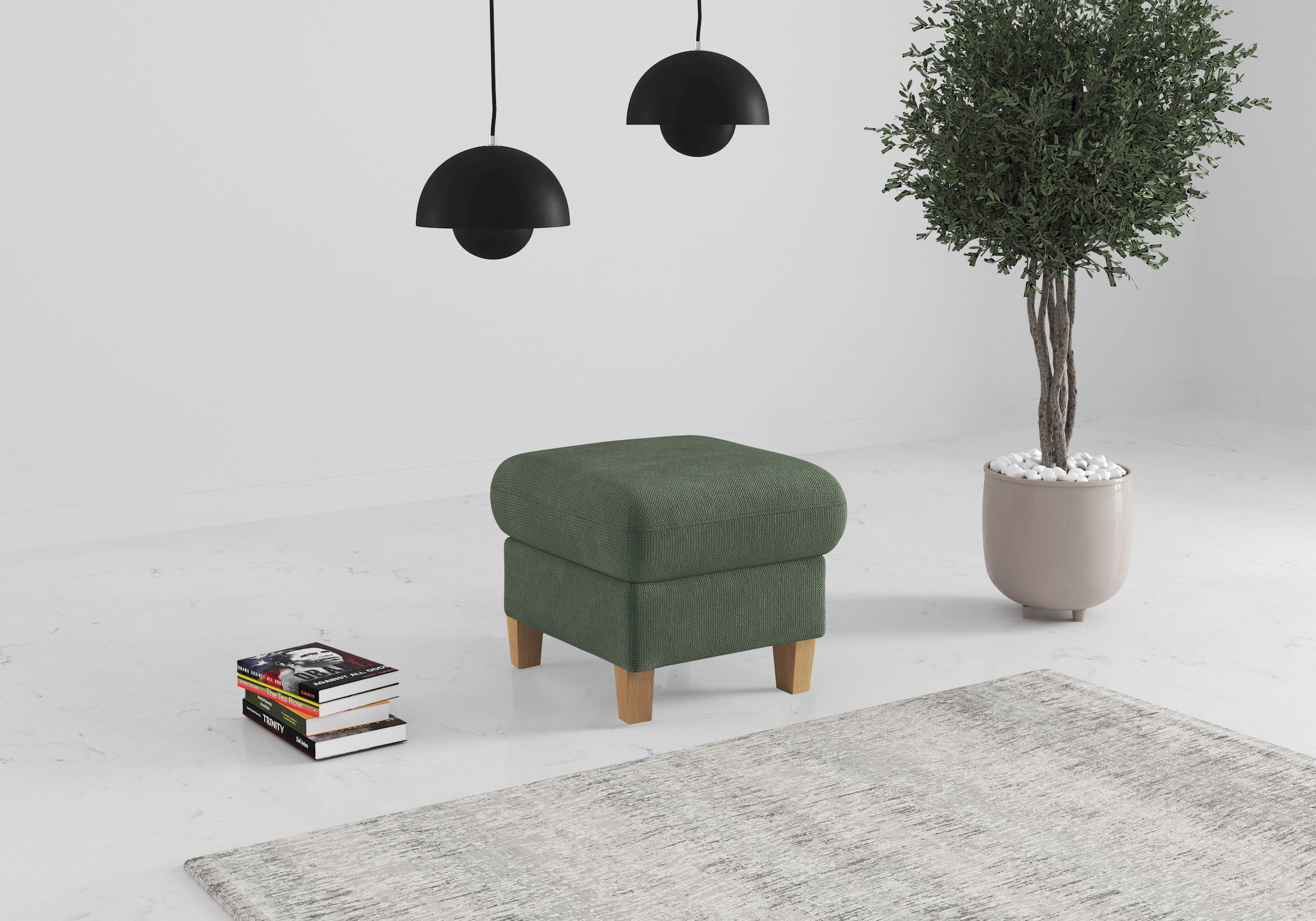 OTTO home Polsterhocker »Glendale« mit Stauraum