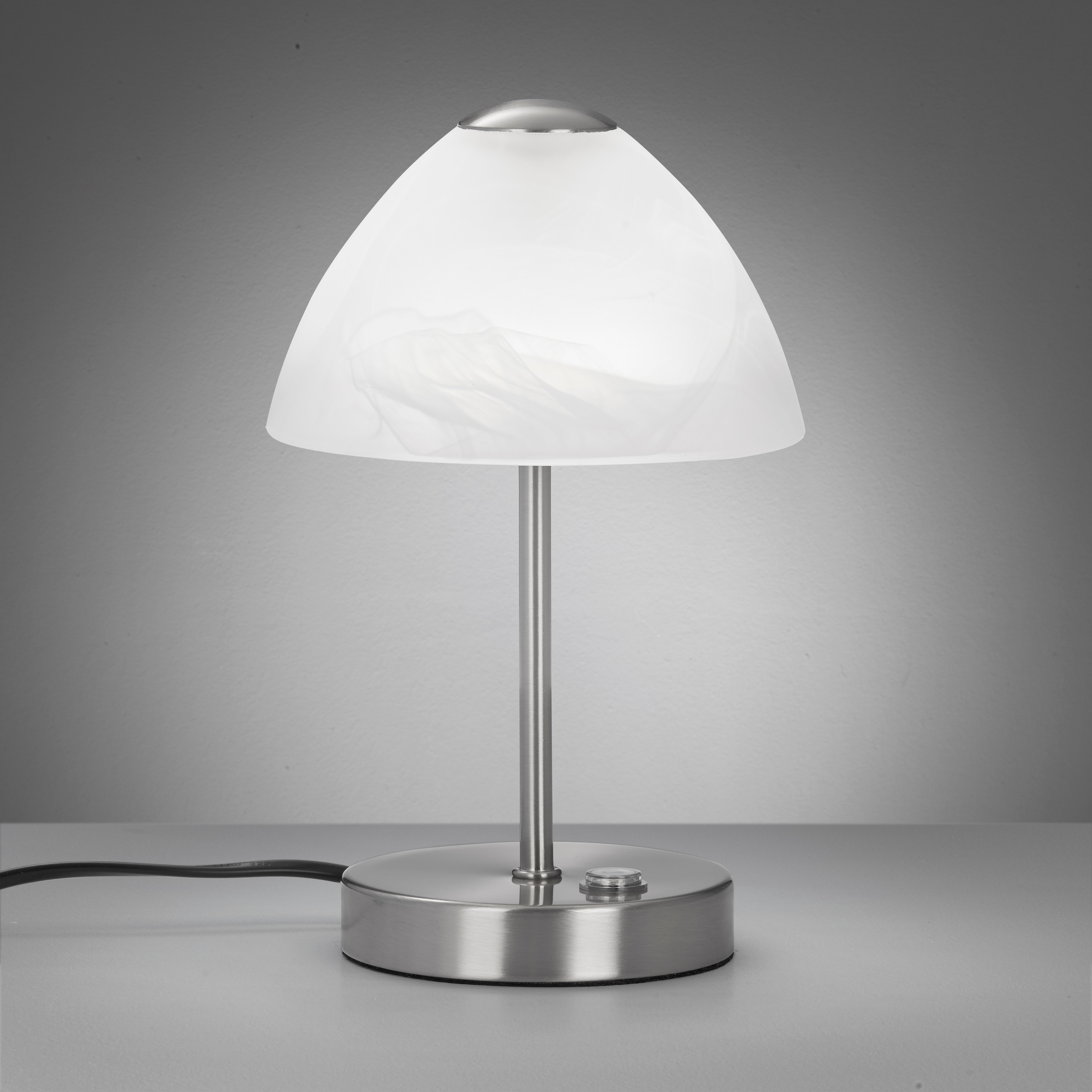 REALITY Leuchten LED Tischleuchte »Queen« LED-Board 1 Stk. Warmweiß Tischlampe mit 4 fach TOUCH-Dimmer in klassischem Design