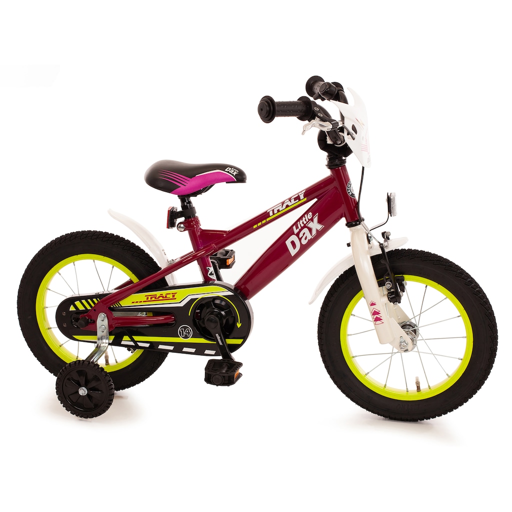 Bachtenkirch Kinderfahrrad »Kinderfahrrad - "Little-Dax TRACY", fuchsia/pink/weiß«, 1 Gang