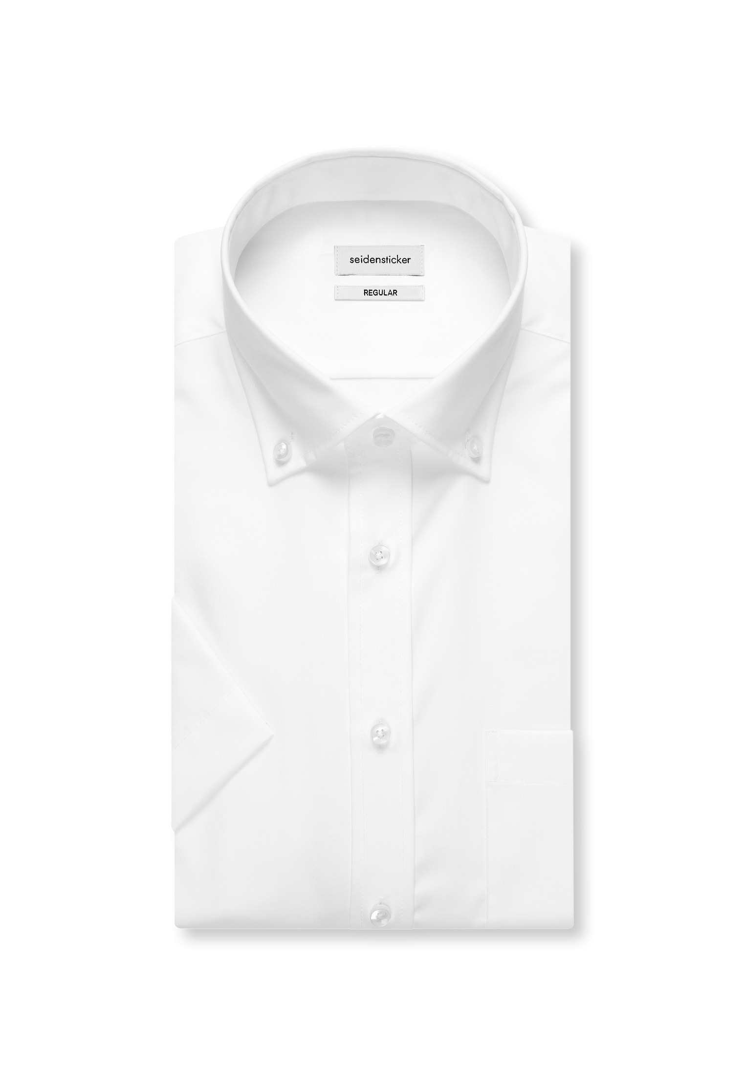 seidensticker Businesshemd »Schwarze Rose« Regular 1/2 Button-Down-Kragen Uni