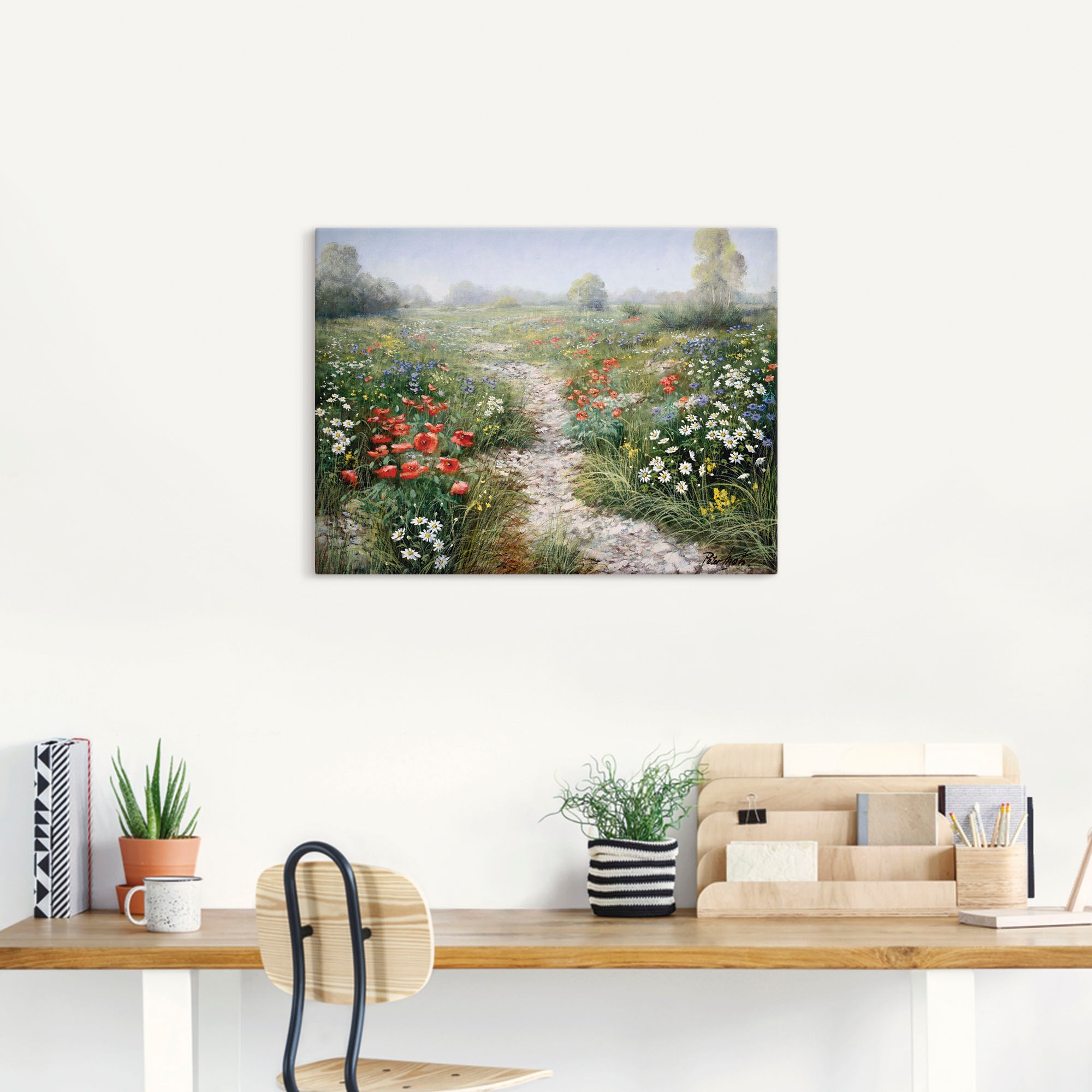 Artland Wandbild »Dichte der Natur« Blumenwiese 1 Stk. tlg. als Leinwandbil günstig online kaufen