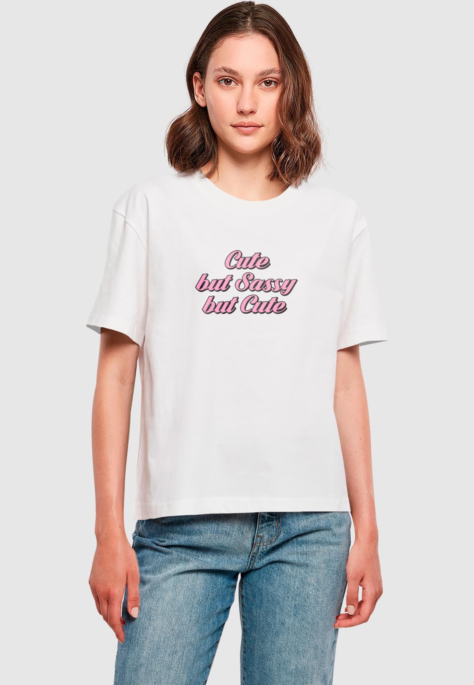 Miss Tee T-Shirt »Miss Tee Cute But Sassy Tee« 1 Stk.