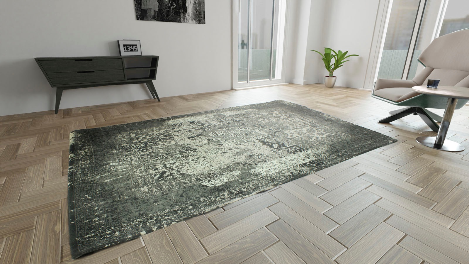 morgenland Designteppich »Vintage Teppich »Marceau« Rechteckig«, rechteckig günstig online kaufen