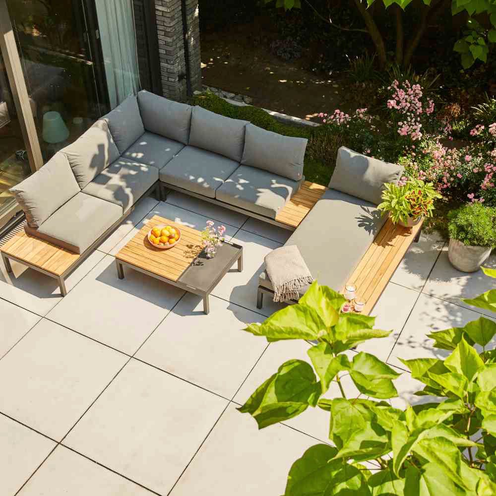 Siena Garden Gartenlounge-Set »Alvida« 5 Stk. tlg. günstig online kaufen