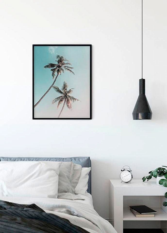 Komar Bild »Miami Palms«, Pflanzen-Blätter, (1 St.), Wandbild zur Dekoration - ohne Rahmen