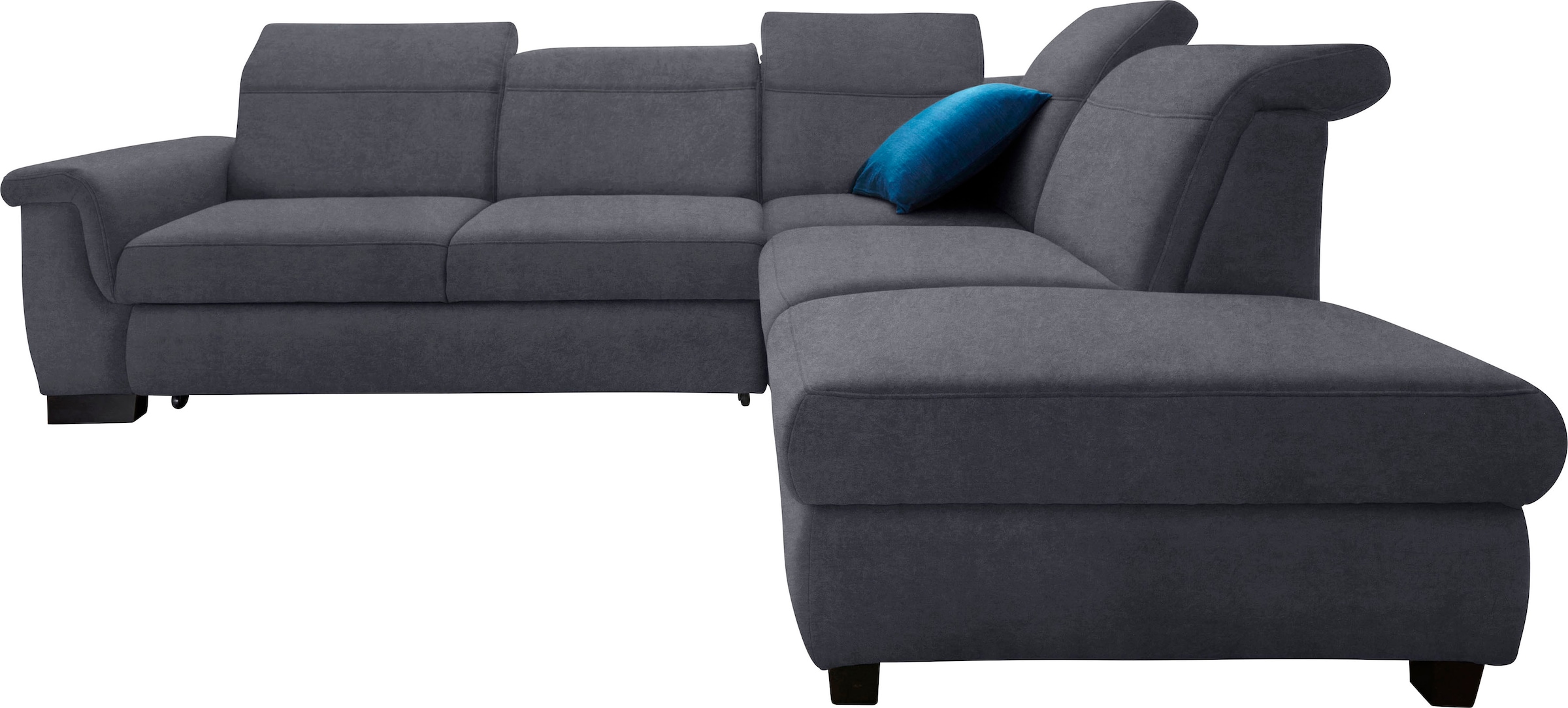DOMO collection Ecksofa »Sully L-Form«, wahlweise mit Bettfunktion und Kopf- bzw. Rückenverstellung