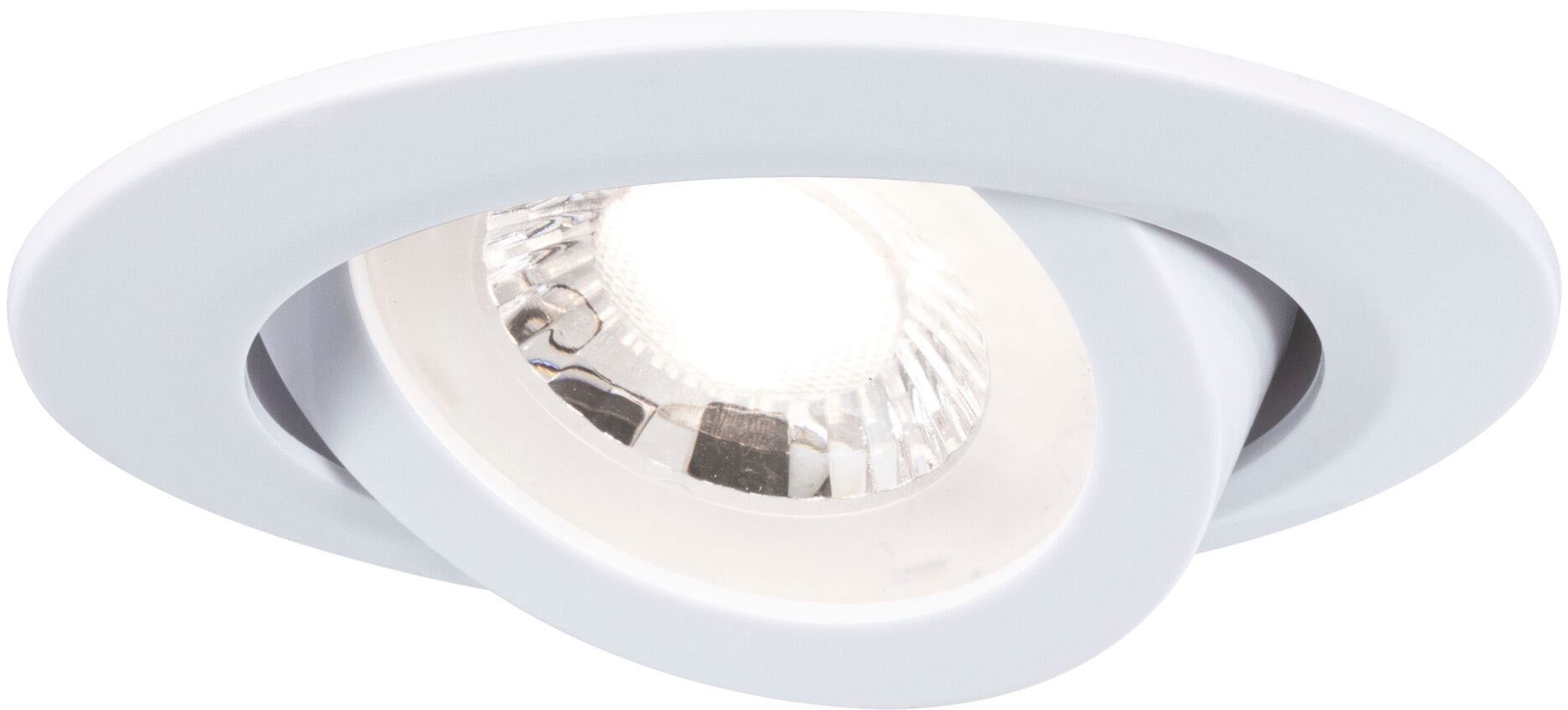 Paulmann LED Einbauleuchte, 3er-Set, LED fest integriert, Ø 8,2 cm