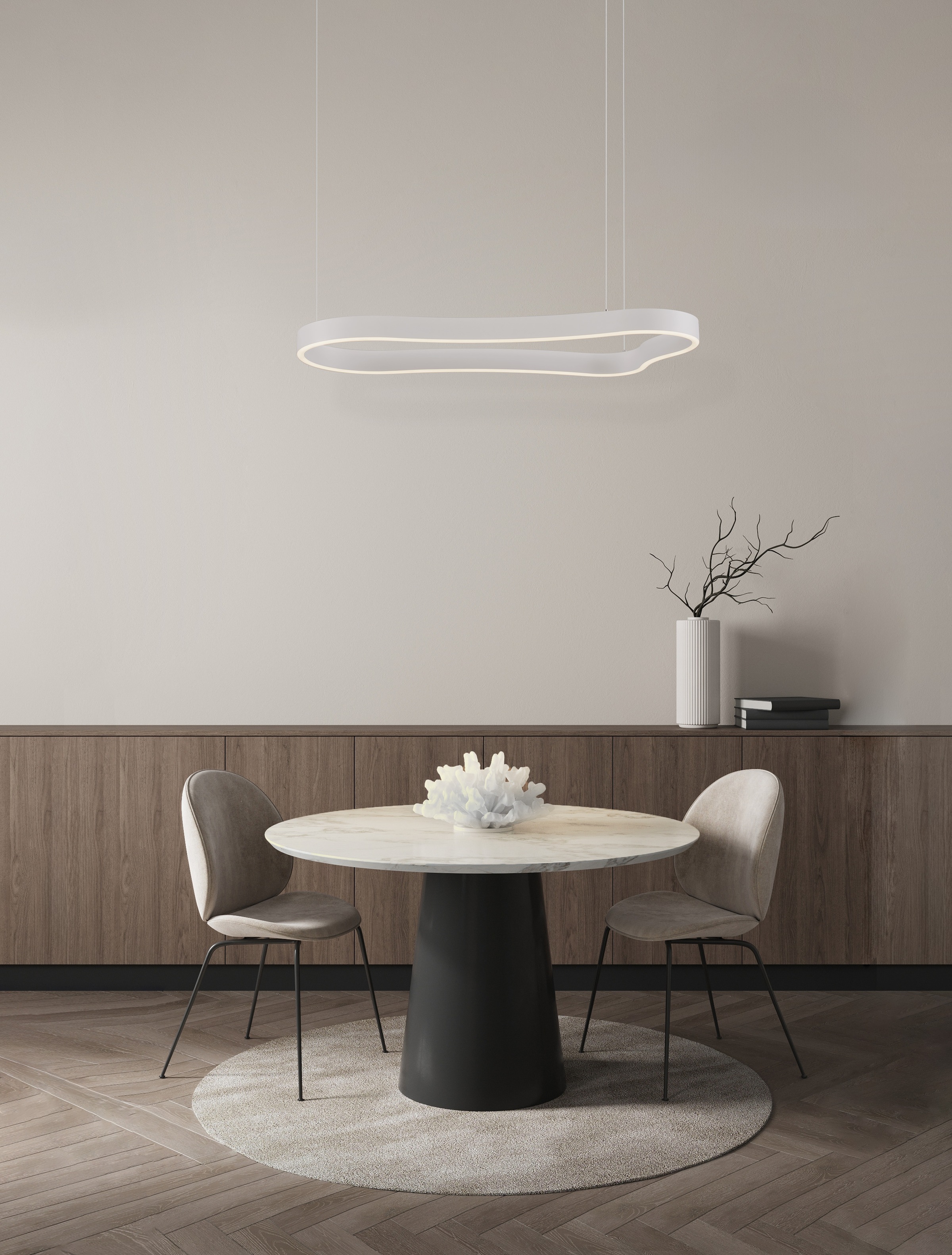 Nova Luce Pendelleuchte »DUSSA« LED-Modul 1 Stk. Warmweiß günstig online kaufen