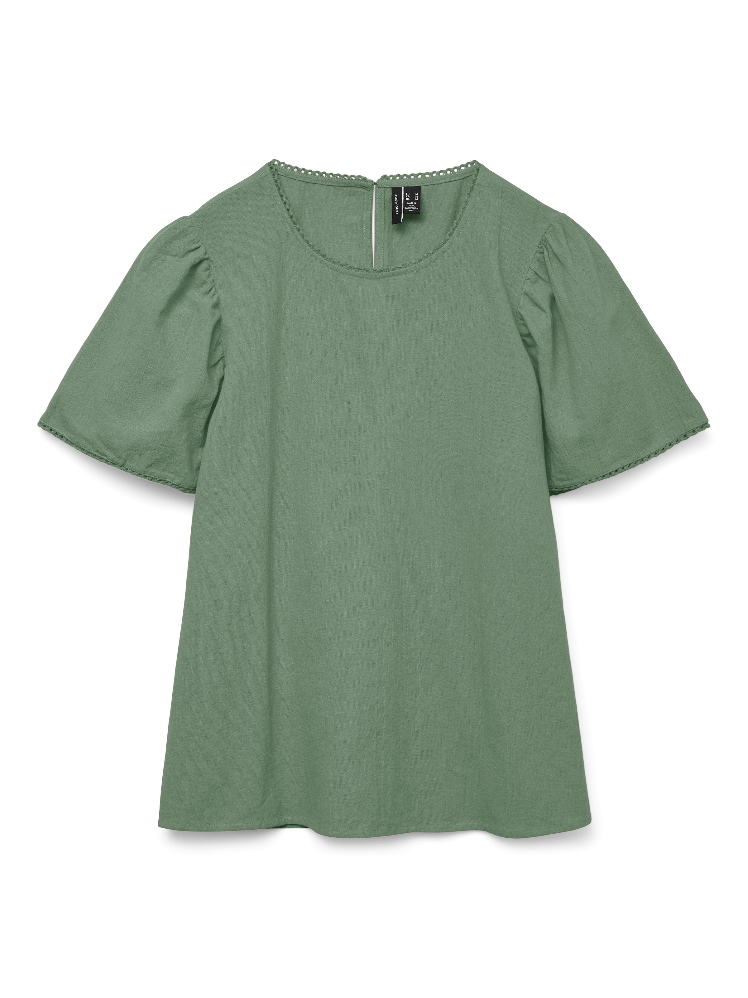 Vero Moda Kurzarmbluse »VMPRETTY SS TOP WVN GA NOOS«