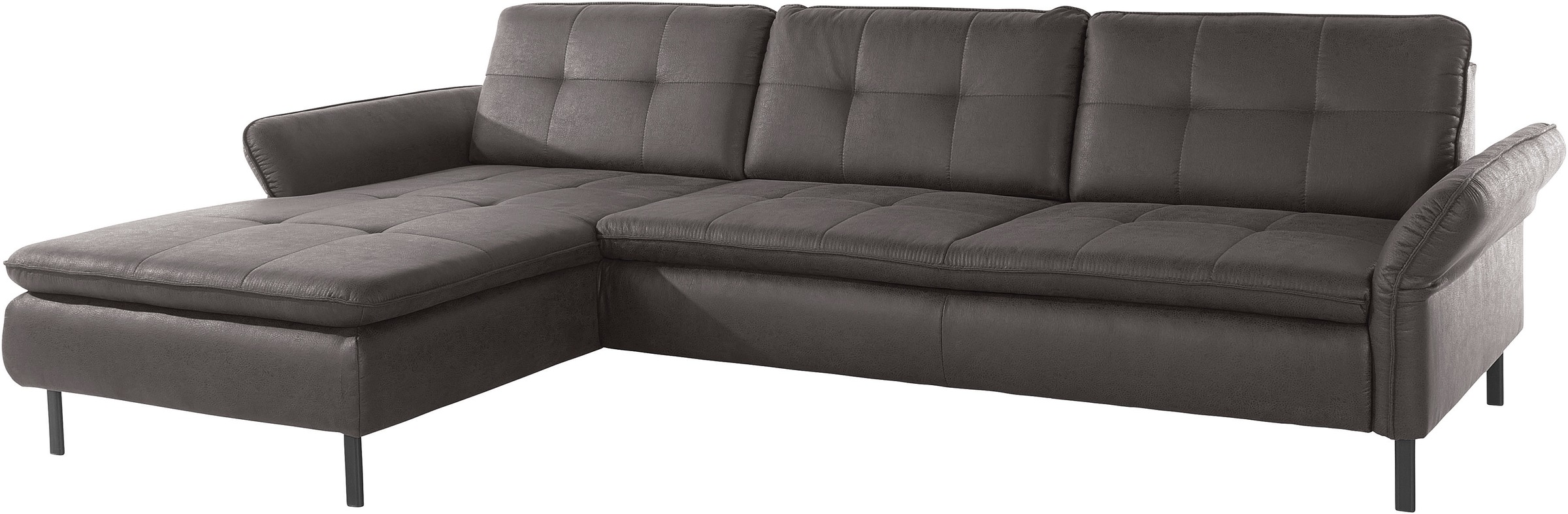 INOSIGN Ecksofa »Birkholm L-Form«, Armlehnverstellung, auch in Easy Clean Bezug - mit Wasser zu reinigen