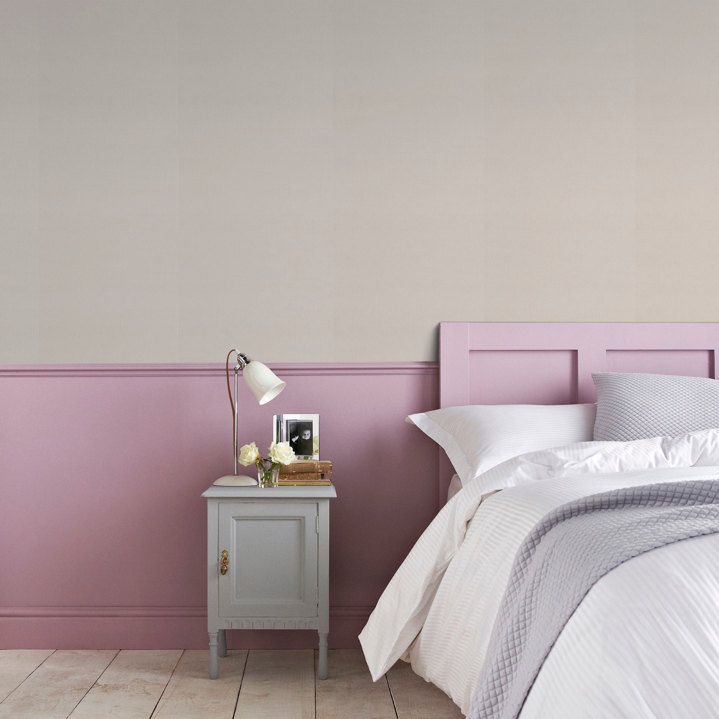 Superfresco Easy Vliestapete »Textilien Uni« uni Taupe - 1005x52 cm