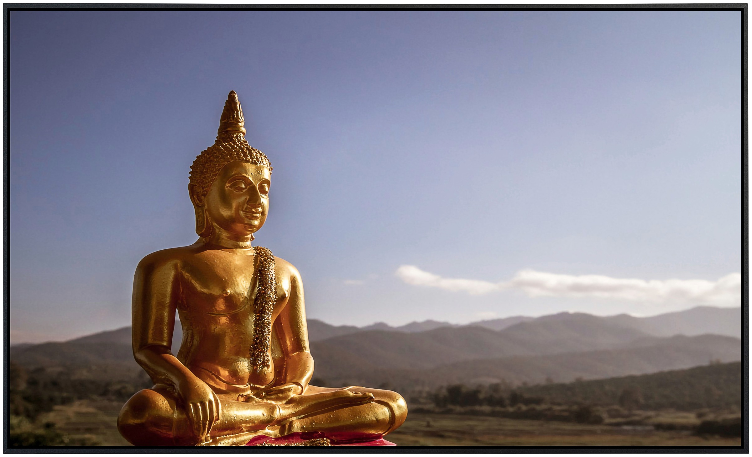 Papermoon Infrarotheizung »Goldene Buddha Statue«, sehr angenehme Strahlung günstig online kaufen