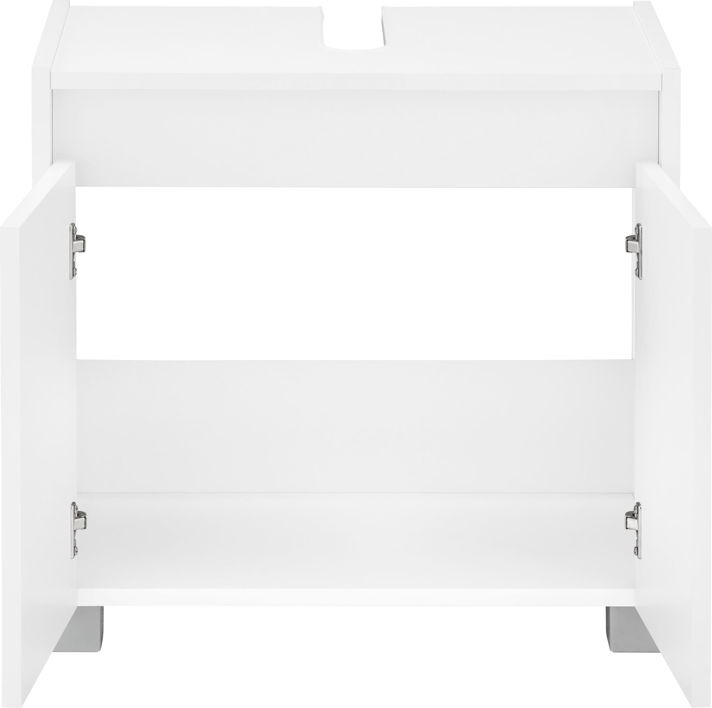 INOSIGN Waschbeckenunterschrank »List«, Breite 56,9 cm, Höhe 54,6 cm,  grifflos, Siphonausschnitt online kaufen