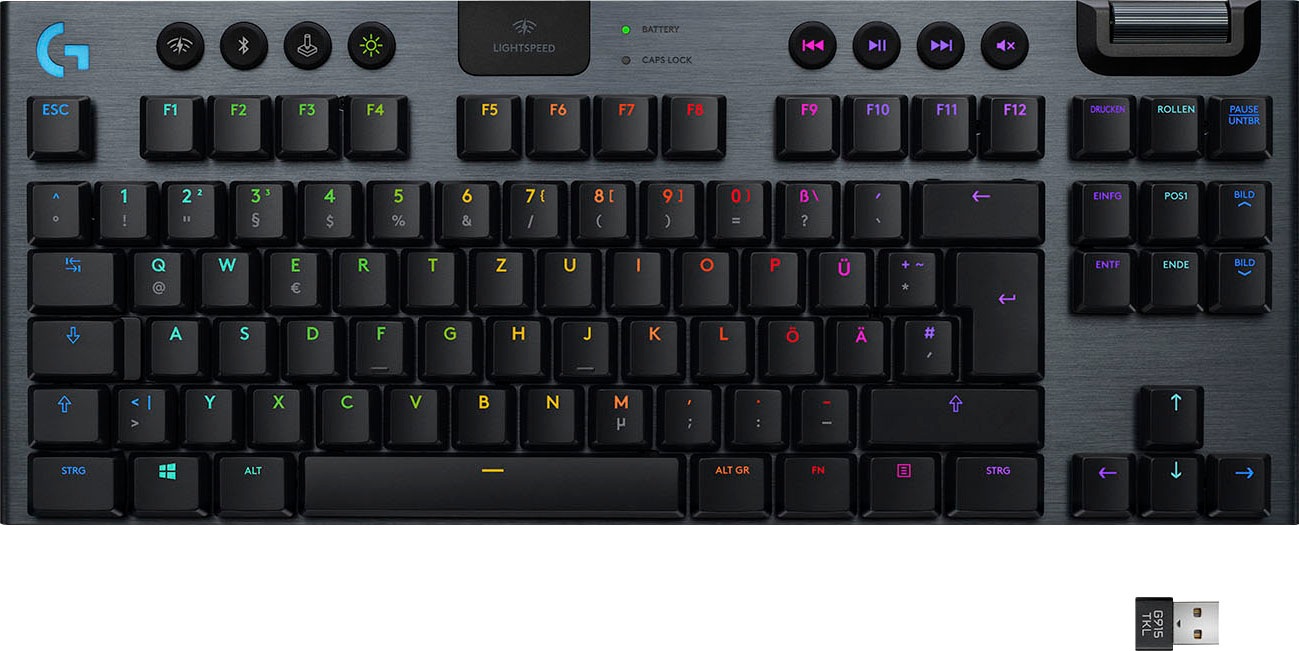 Gaming-Tastatur »G915 TKL Tenkeyless LIGHTSPEED«,...