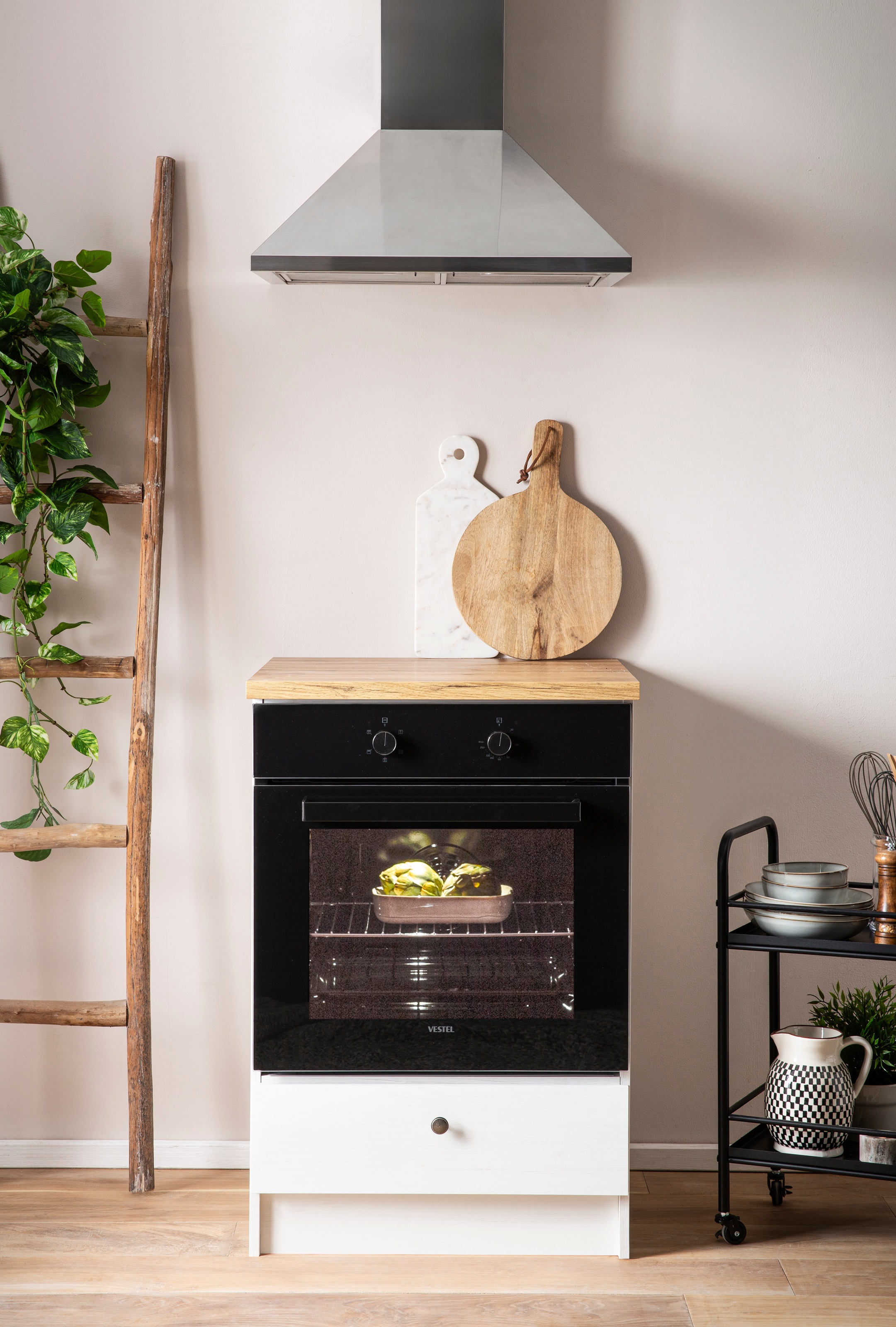 KOCHSTATION Herdumbauschrank "KS-Westminster, Herdumbau, Unterschrank, Ofen günstig online kaufen