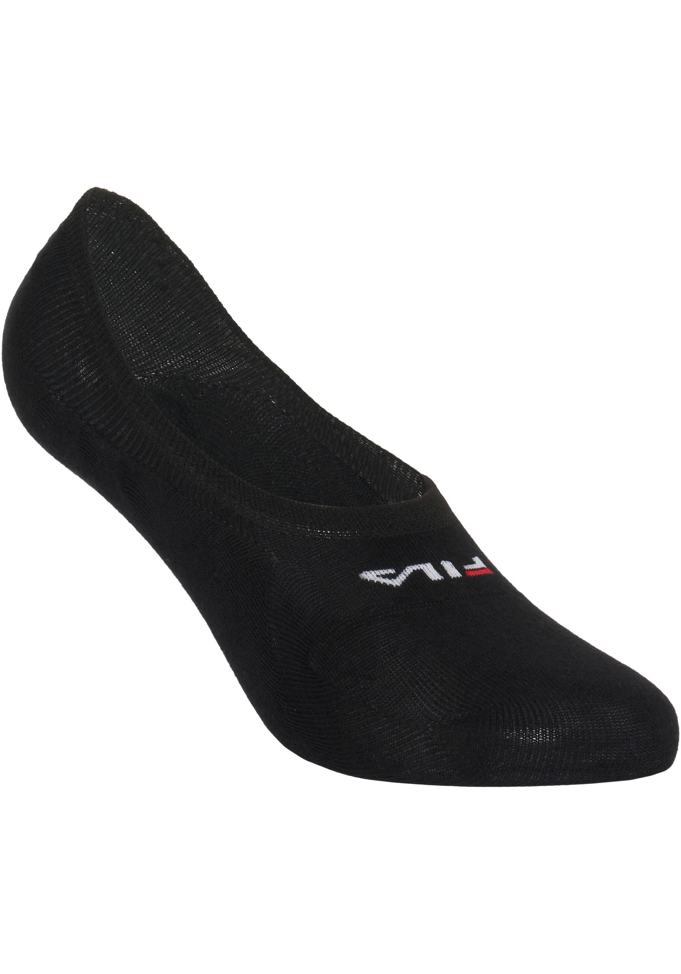 Fila Füßlinge »UNISEX GHOST SOCKS SILICONE HEEL INSIDE«, (6 Paar), mit Logo-Schriftzug