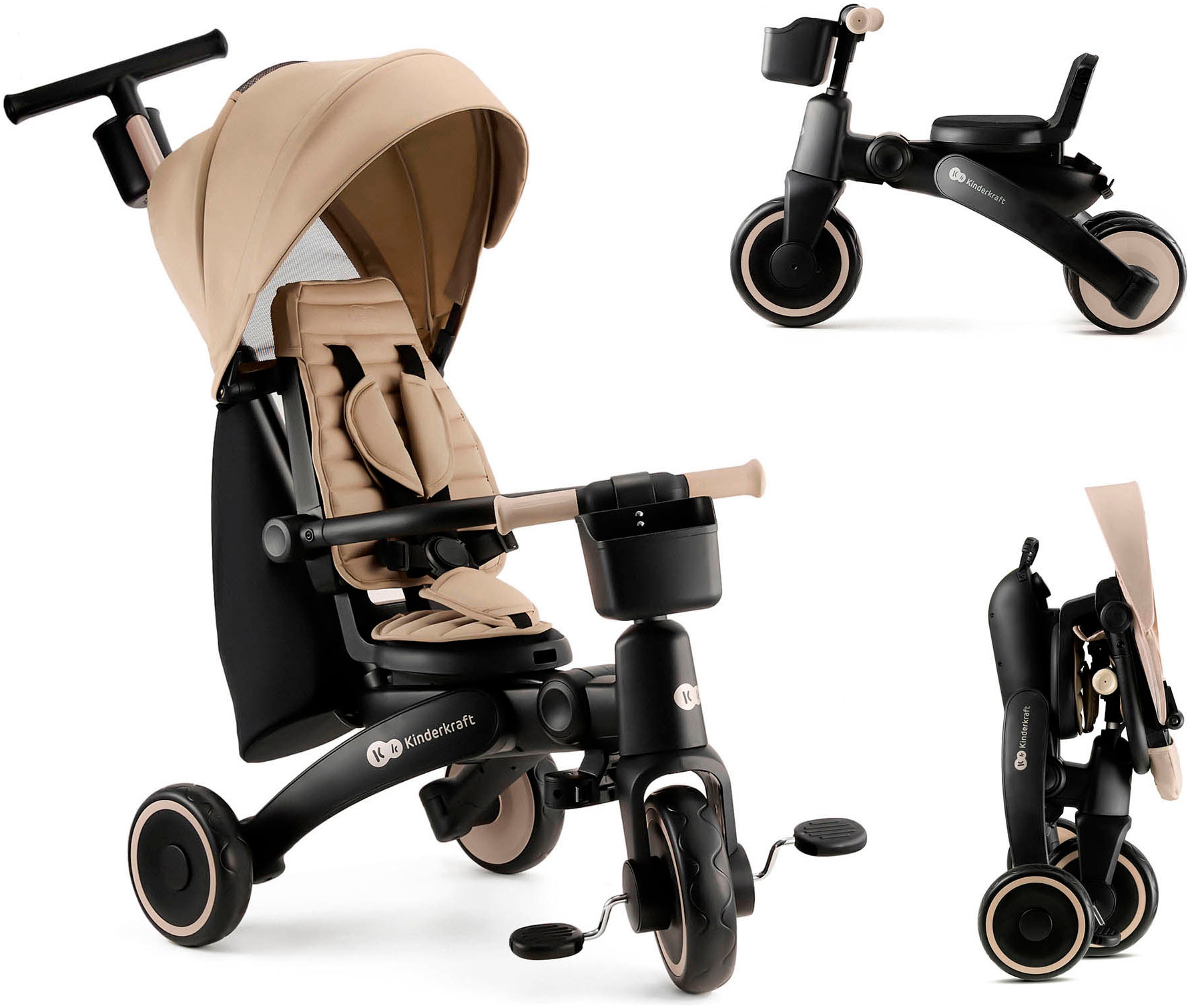 KINDERKRAFT Dreirad »Jazz 2« beige