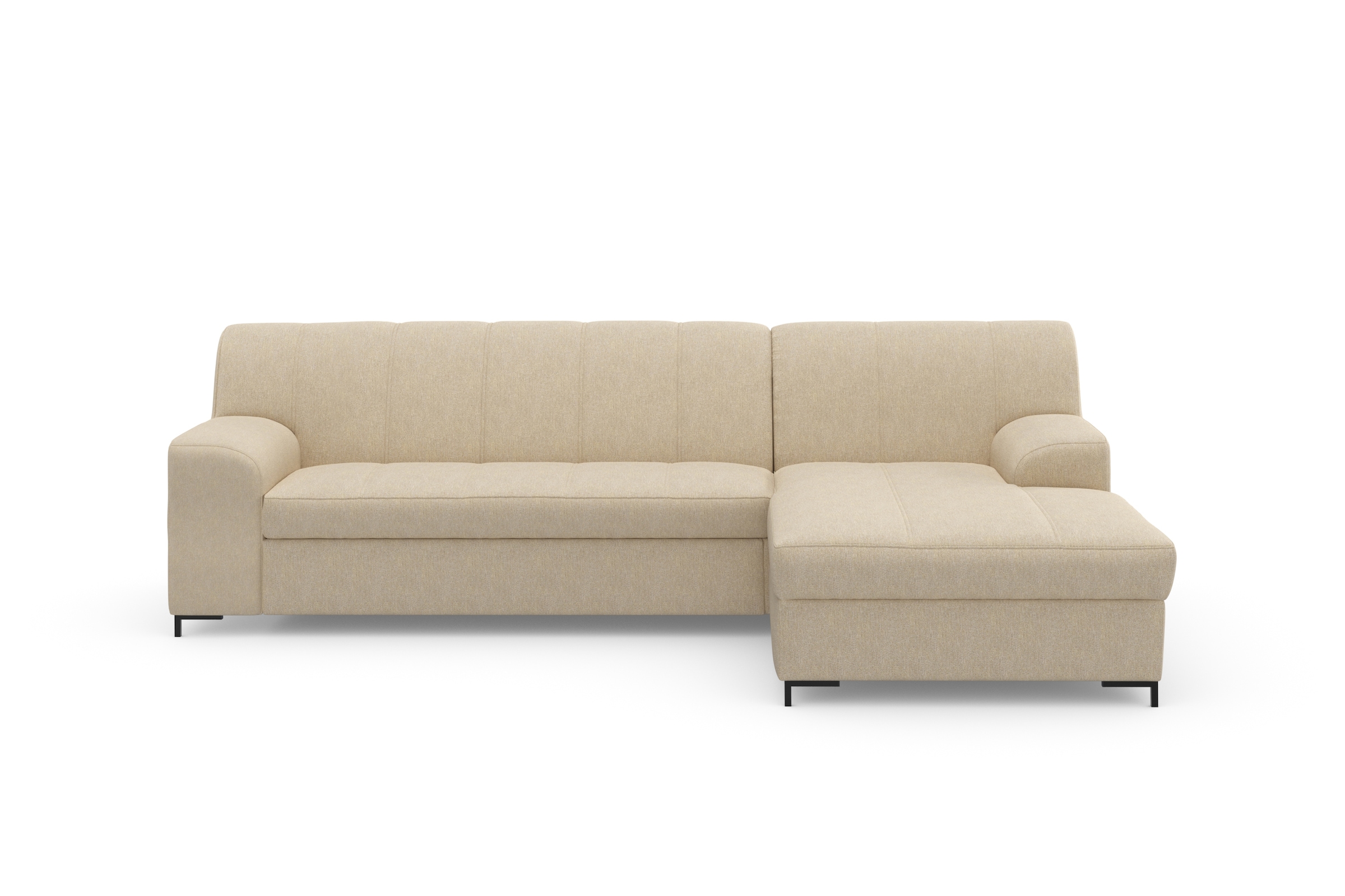 INOSIGN Ecksofa »Balme L-Form«, Inkl. Zierkissen, wahlweise mit Bettfunktion