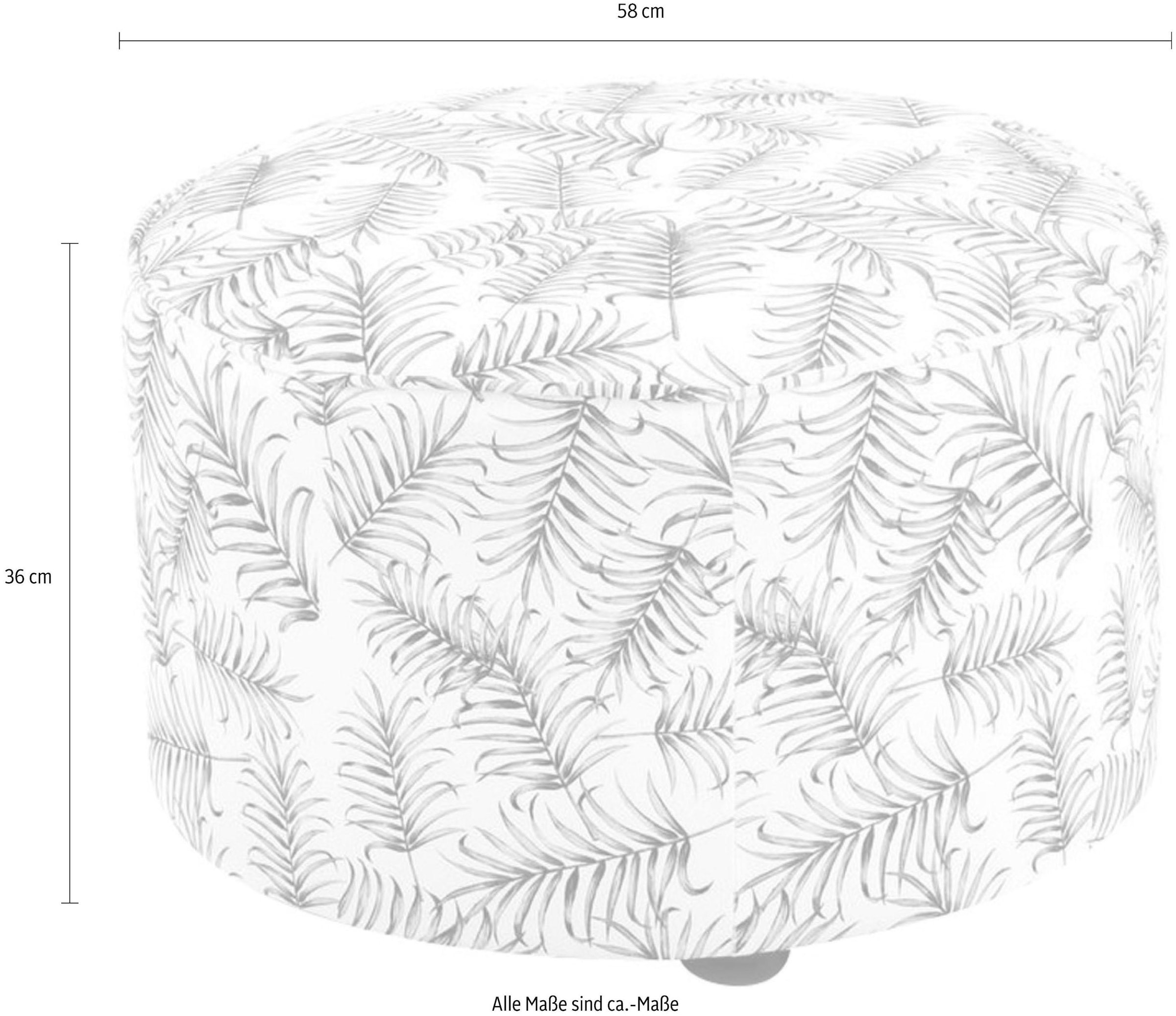 Kayoom Hocker »Indira 2er-Set, Hocker-Set in schönem Stil, skandinavisches Design«, (Set, 2 St.), stilvoll, dekorativ, modern, erfüllt moderne Wohnansprüche