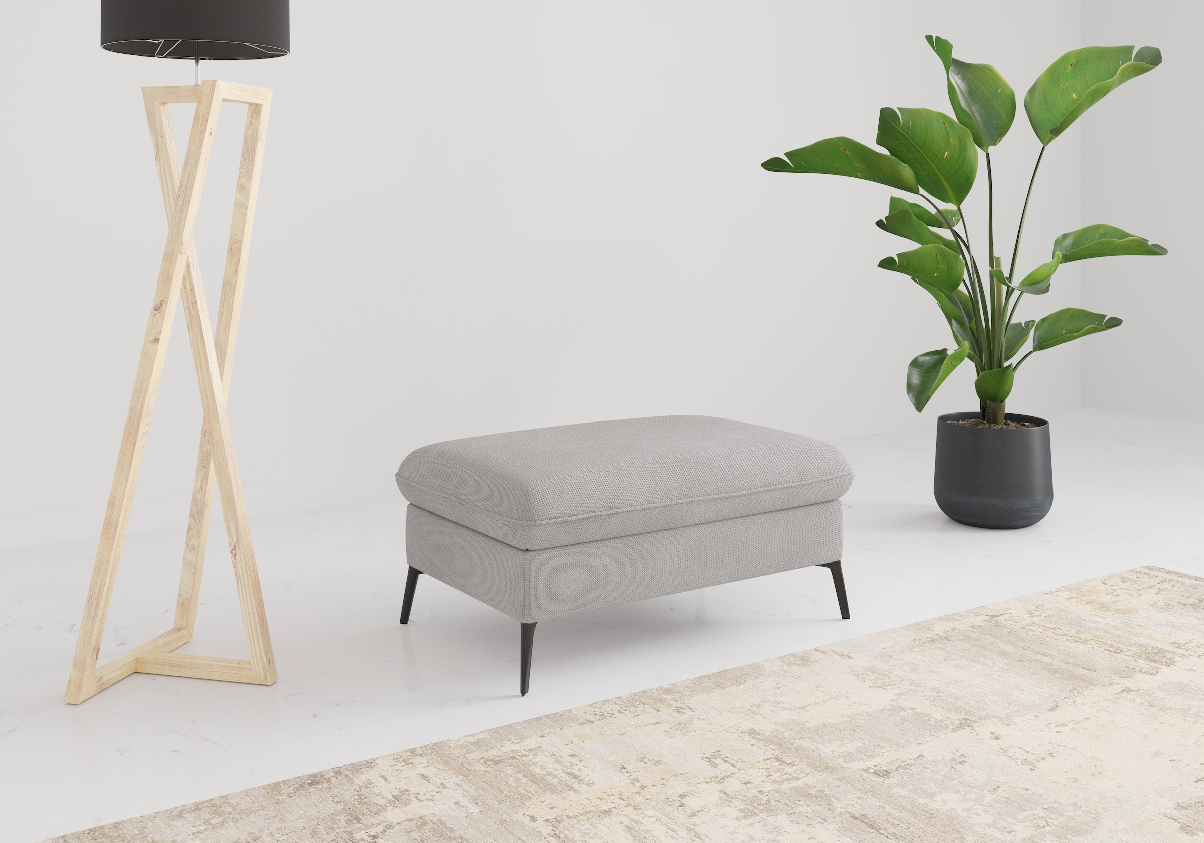 sit&more Polsterhocker »Emely«, mit praktischen Stauraum günstig online kaufen