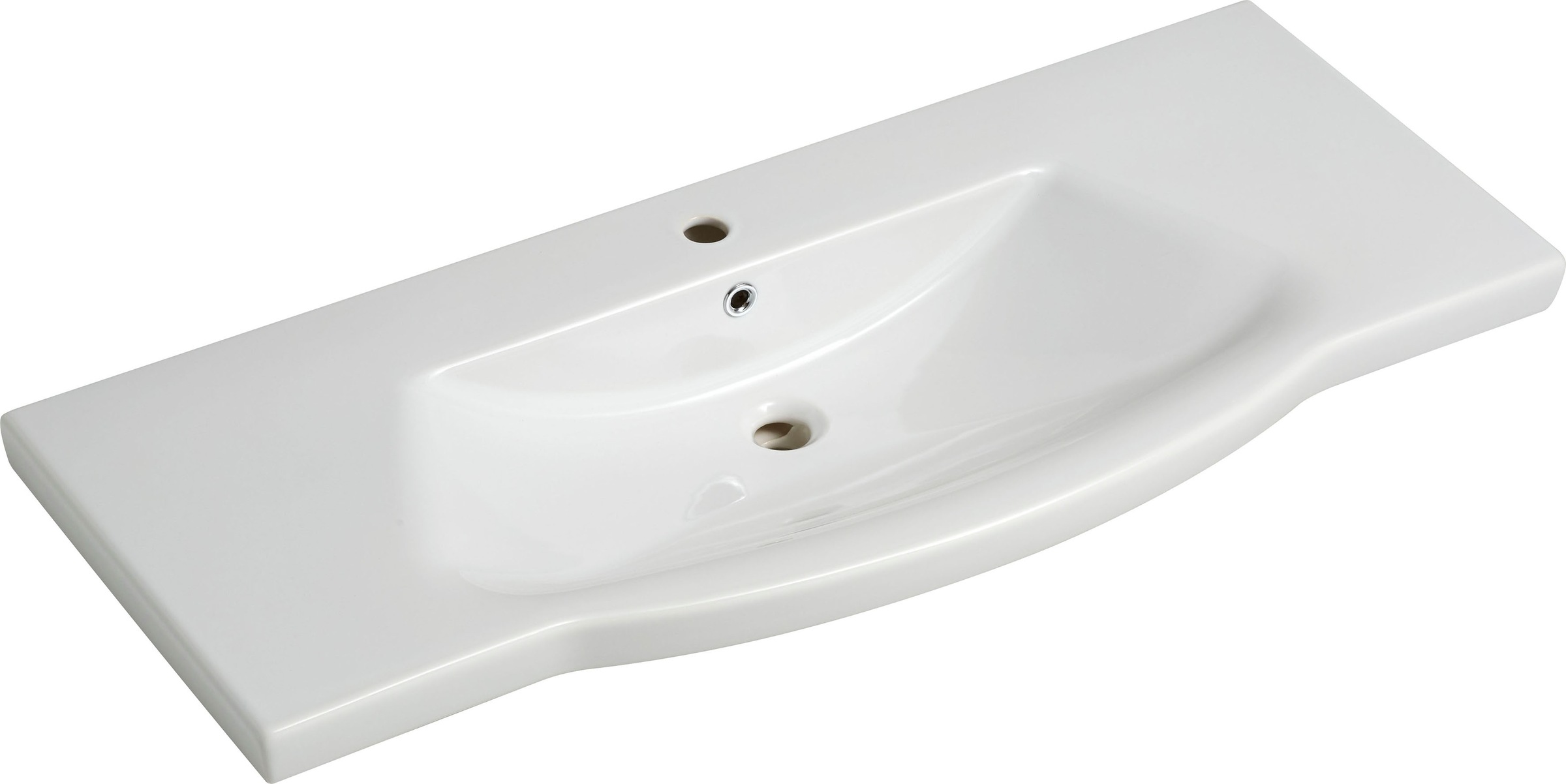 Saphir Badmöbel-Set »6005 Sprint 3-teilig, Keramik-Waschtisch mit LED-Spiegelschrank« 4 Stk. tlg.