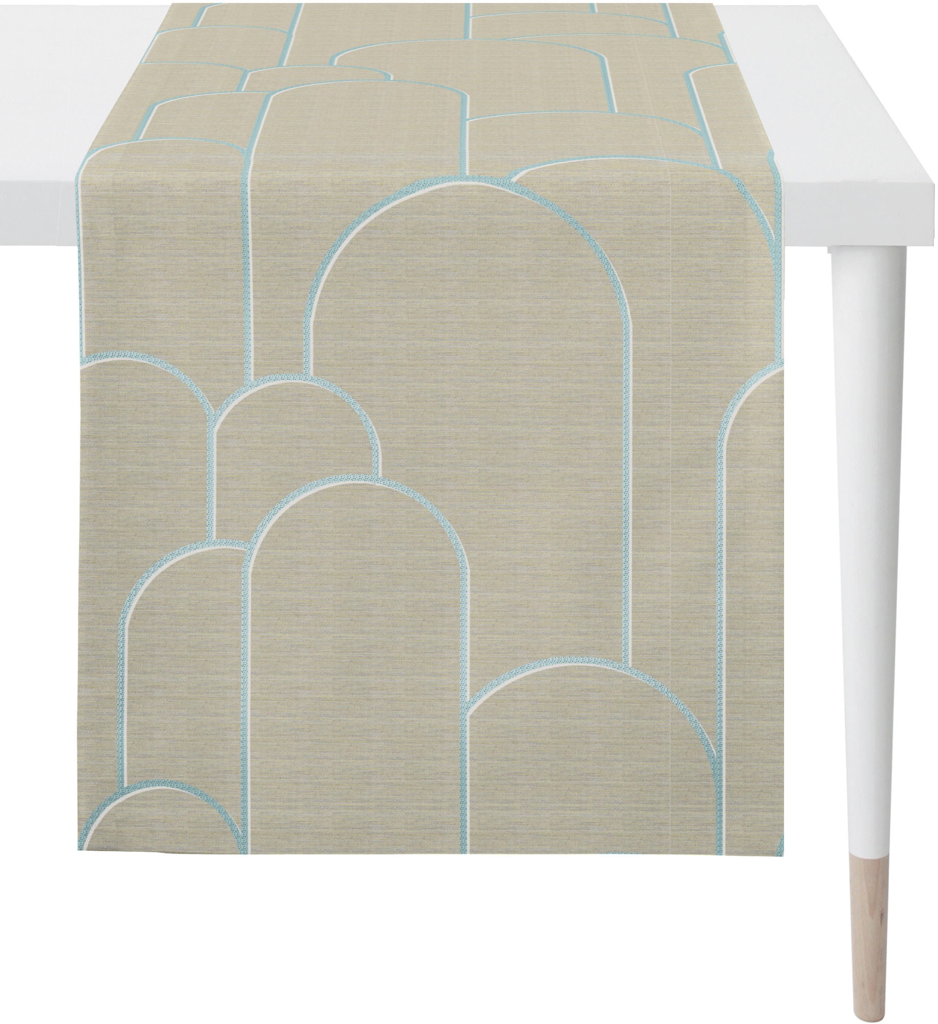 APELT Tischläufer »Vision, LOFT STYLE, Jacquard«, (1 St.) günstig online kaufen