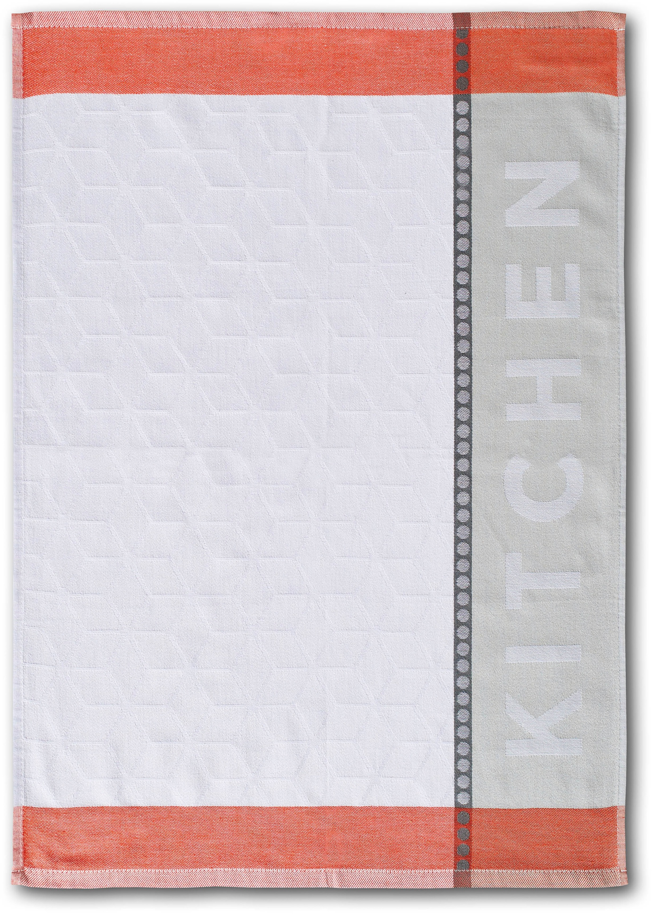 Dyckhoff Geschirrtuch »HOME & KITCHEN, Maße je Tuch ca. 50x70 cm, aus 100% Baumwolle« mit zwei verschiedenen Motiven