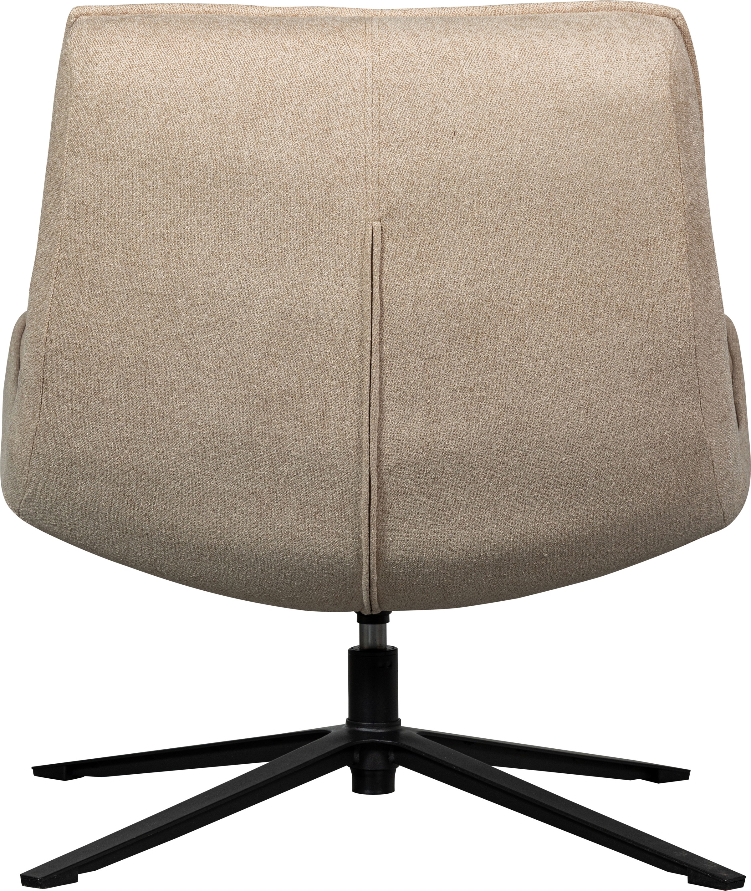 WOOOD Drehsessel »Maudi«, Metallgestell, gepolstert mit gewebtem Stoff, H 84 cm x B 74 cm