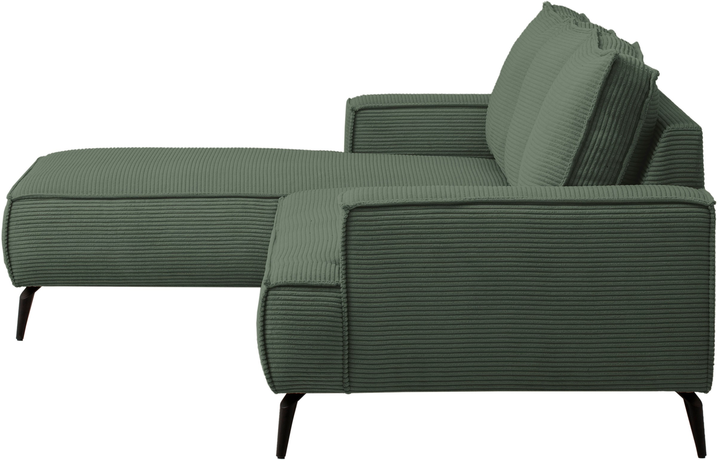andas Sitzgruppe »TVINNU, Polsterecke L-Form, Schlaffunktion, mit Hocker«, (Set, 2 tlg.), stellbar zum Schlafsofa (Krokodilverbinder)