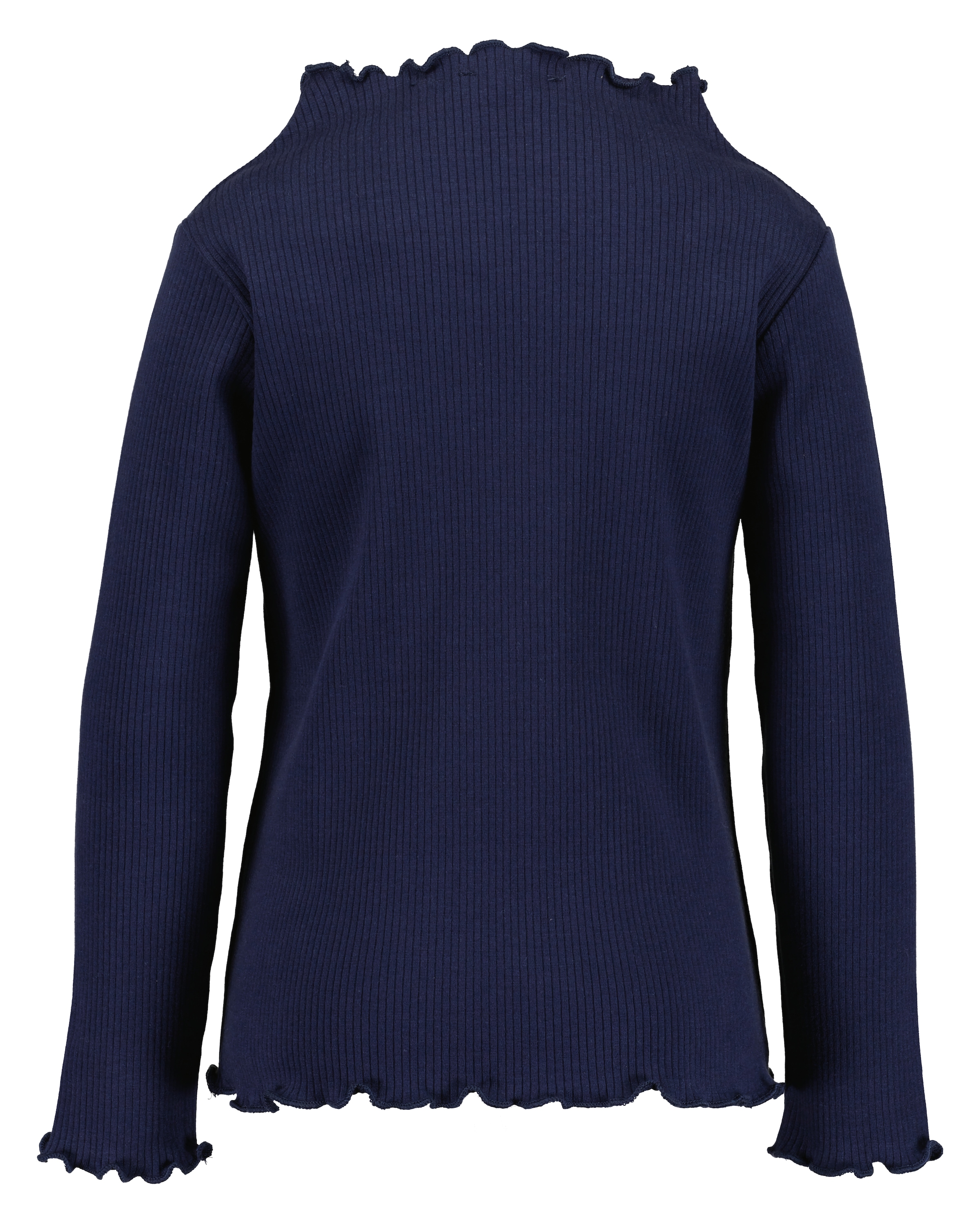 Blue Seven Langarmshirt, (Packung, 2 tlg.), mit süßen Wellenkanten