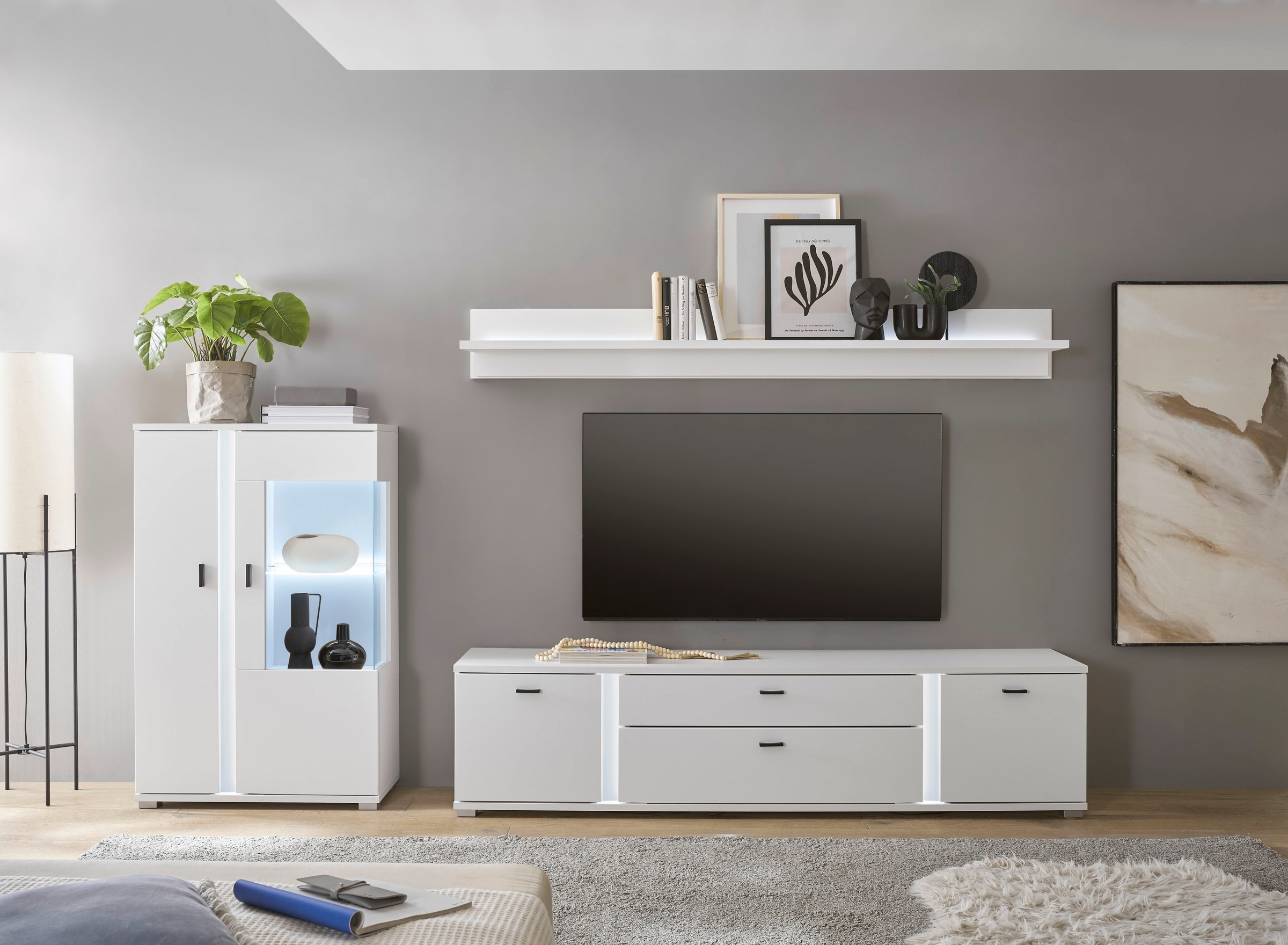 INOSIGN Wohnwand »LONG ISLAND« Set, 3 Stk. tlg.