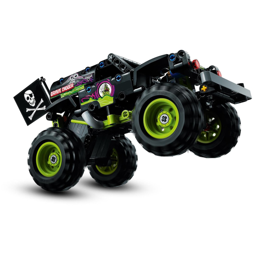 LEGO® Konstruktionsspielsteine »Monster Jam® Grave Digger® (42118), LEGO® Technic«, (212 St.)