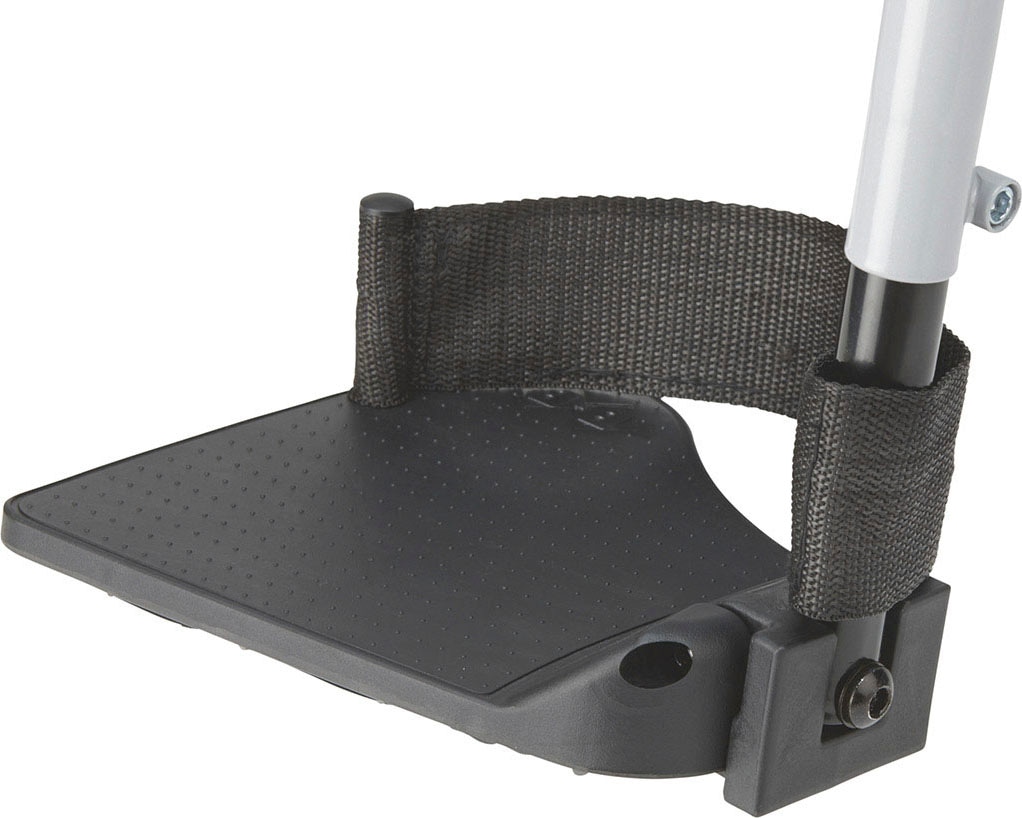 Bischoff & Bischoff Transportrollstuhl »S-Eco 300, variable Sitzbreiten«, abschwenkbare Beinstützen, Ankipphilfe