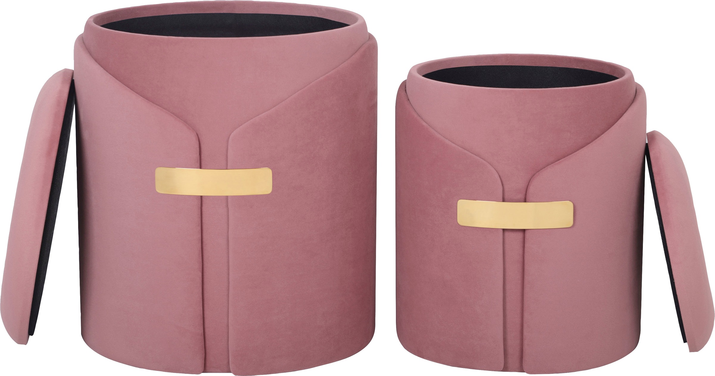 Kayoom Polsterhocker »Hocker Forcet 125« 2er-Set, mit Stauraum, dekorativ günstig online kaufen