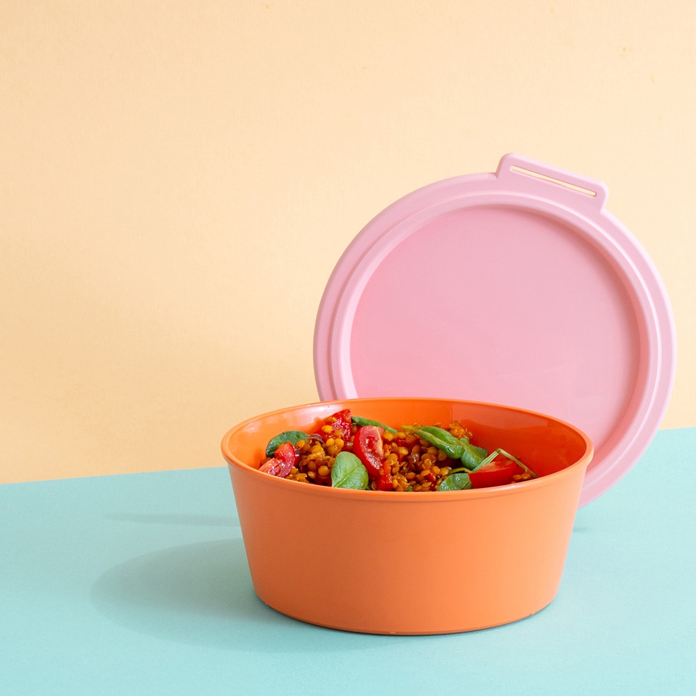 KOZIOL Aufbewahrungsschüssel »NORA BOX 1,3l Schale 1,3l mit Deckel« 1 tlg.