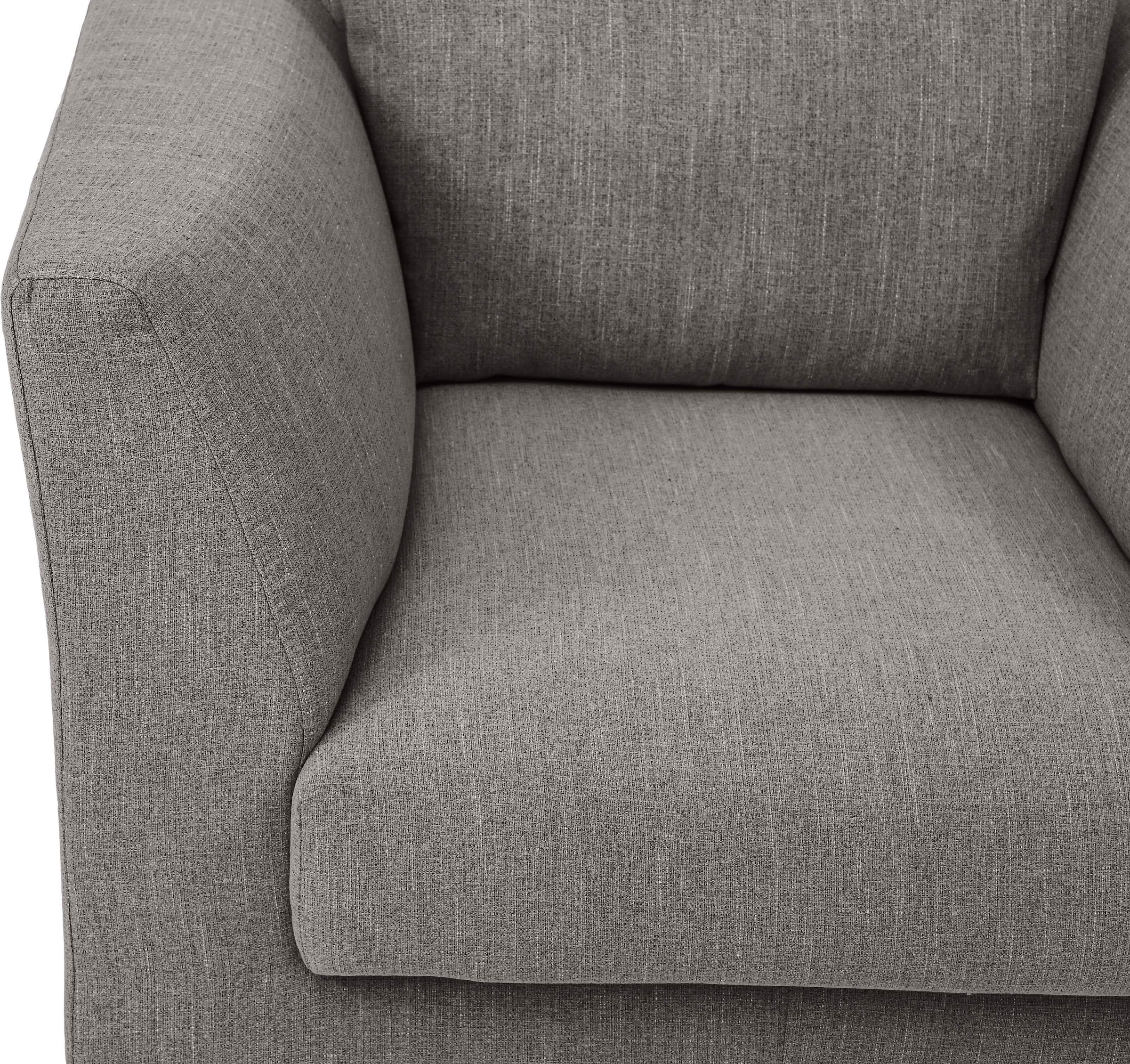 Alte Gerberei Sessel »Designsessel, Loungesessel im aufwendigen Design«, mit extravaganten Füße aus lackiertem Metall