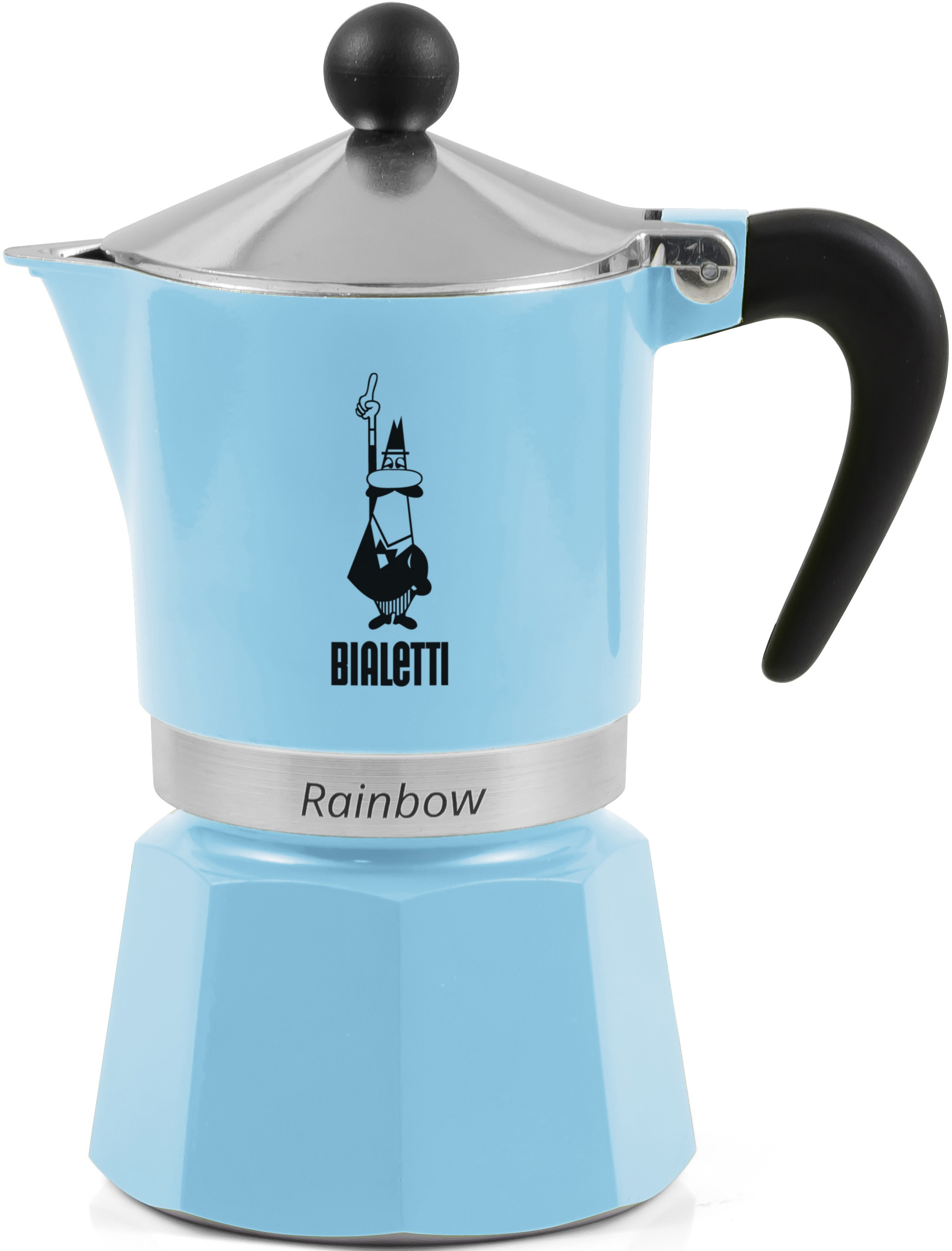 BIALETTI Espressokocher »Rainbow«, 0,13 l Kaffeekanne, Aluminium