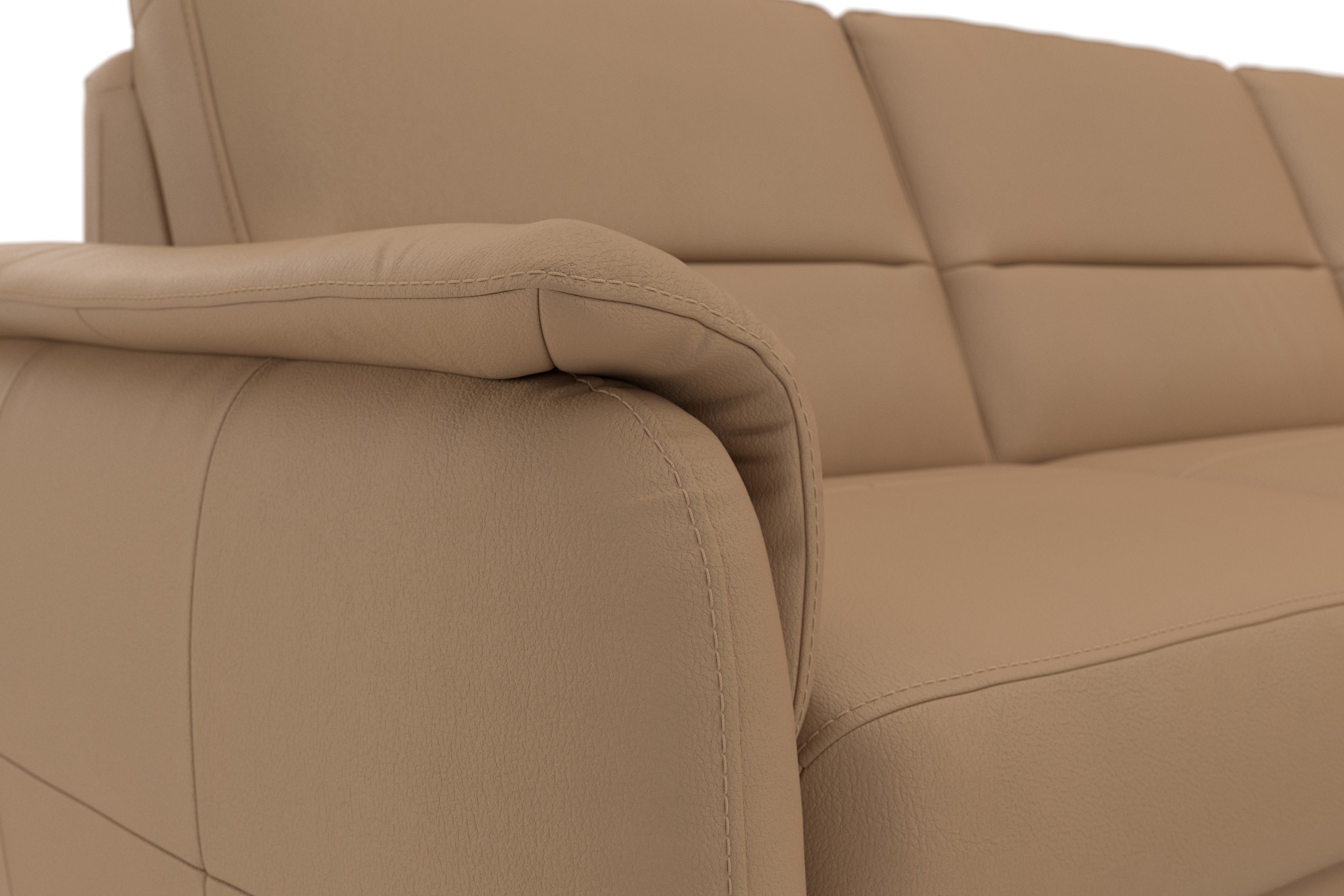 Home affaire Ecksofa »Palmera L-Form«, Federkern, wahlweise mit Bettfunktion und mit/ohne Stauraum
