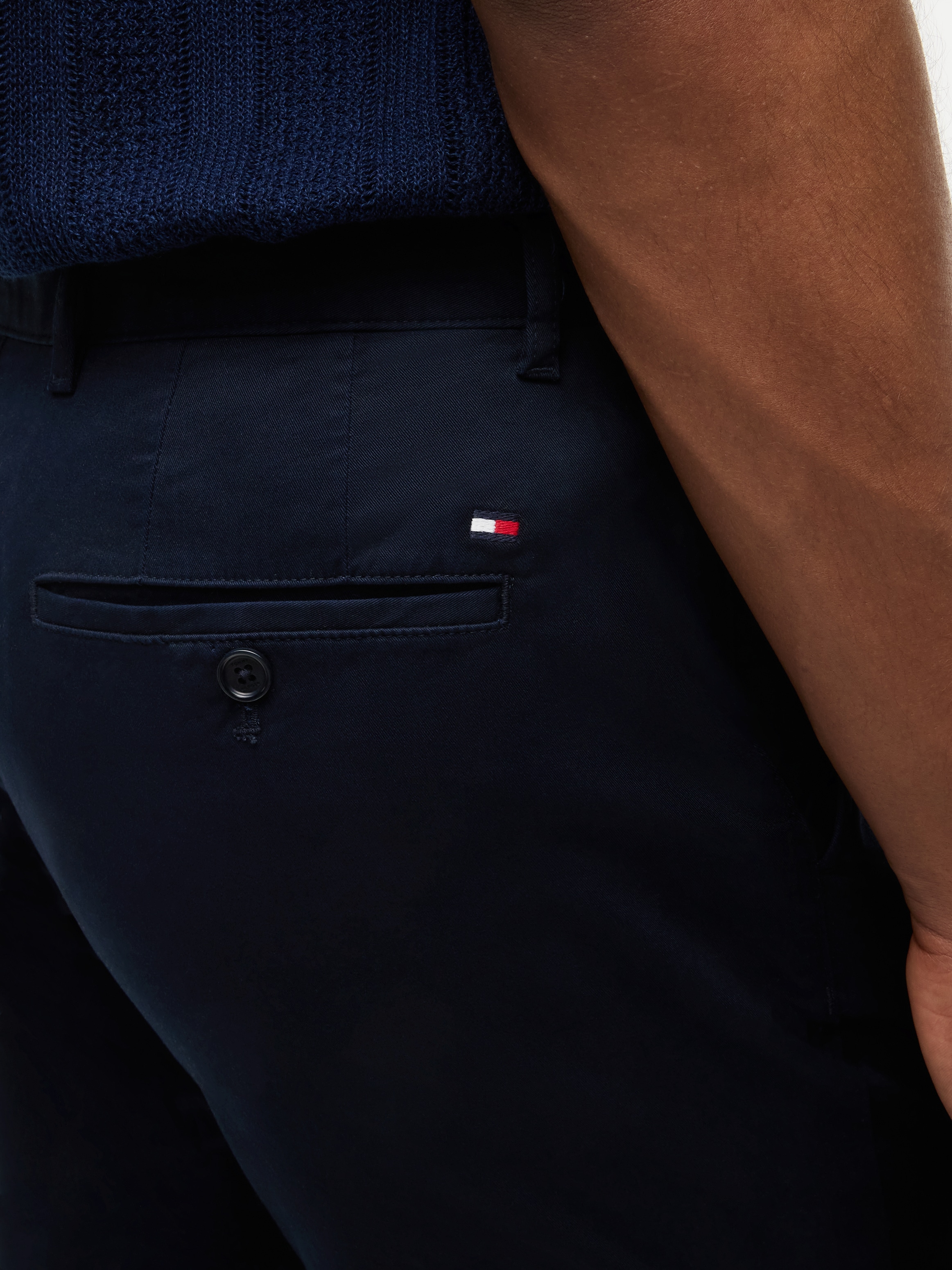 Tommy Hilfiger Chinohose »CORE DENTON ESSENTIAL«  Straight Fit, Baumwolle mit Stretch