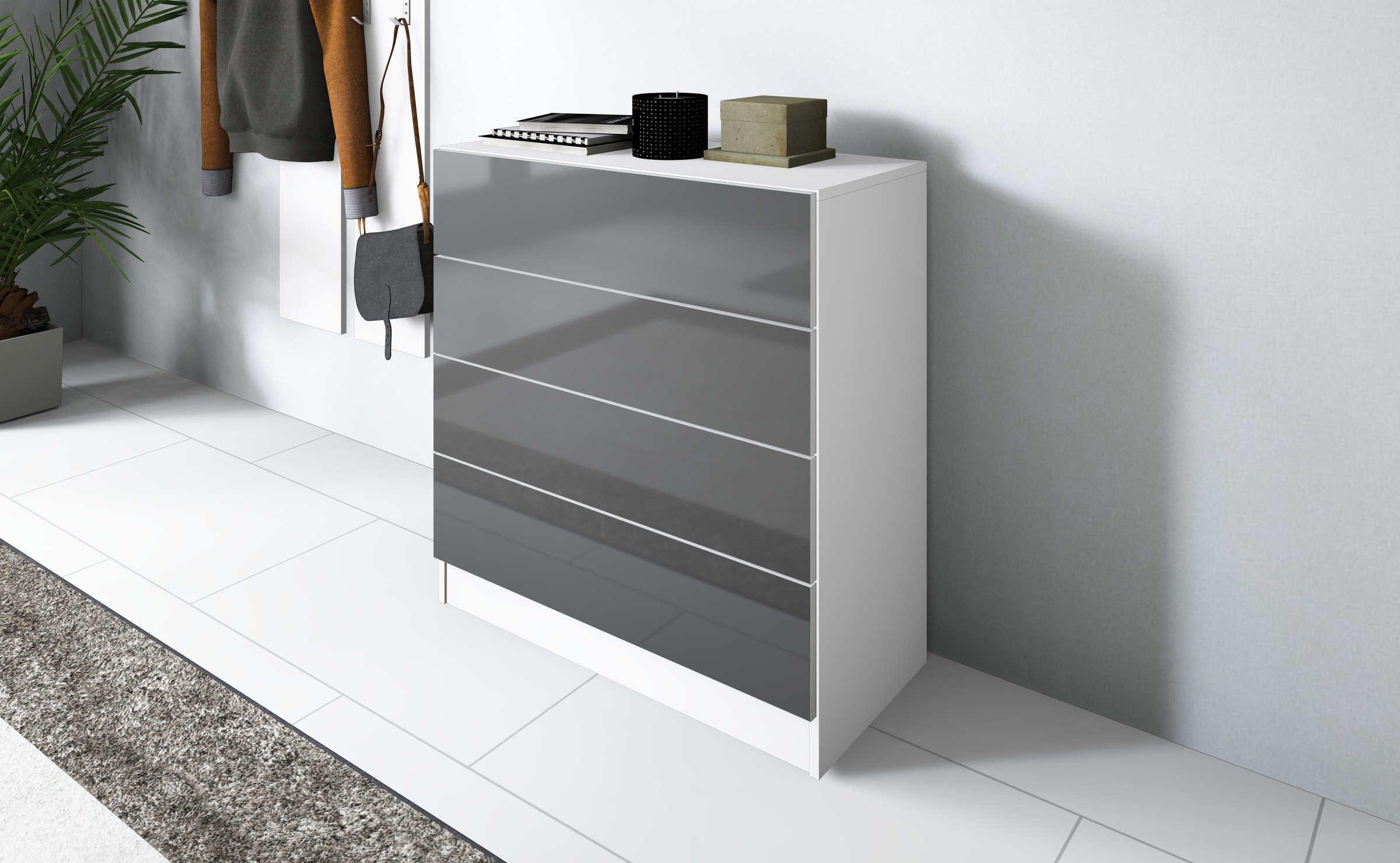 borchardt Möbel Garderoben-Set »Vaasa 3« Set, 3 Stk. tlg.