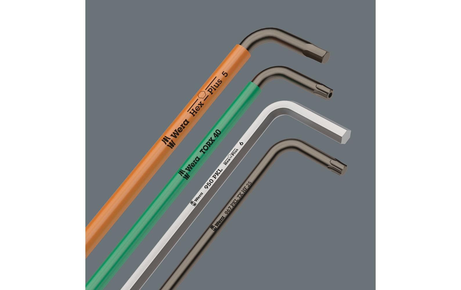 Wera Winkelschlüssel 9 Stk. tlg.