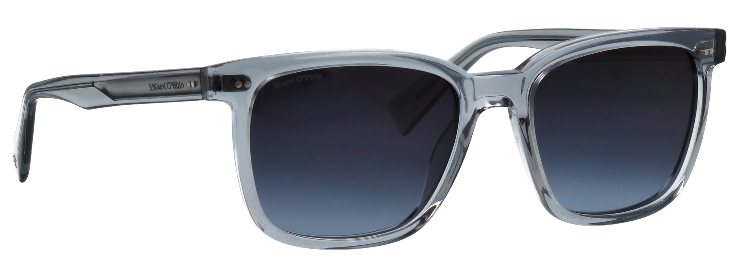 Marc O'Polo Sonnenbrille Form Karree/Eckig , Logoschriftzug auf Bügel und Glas, CR 39