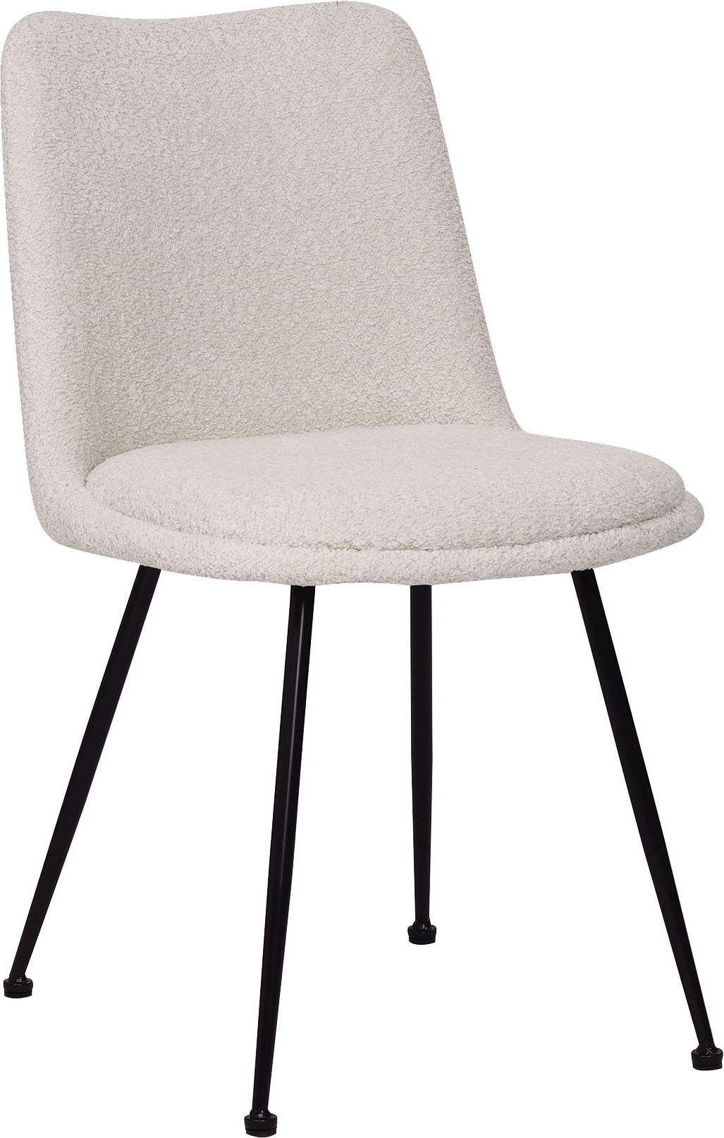 SIT 4-Fußstuhl, (Set), 2 St., Bouclé, Oeko-Tex zertifiziert