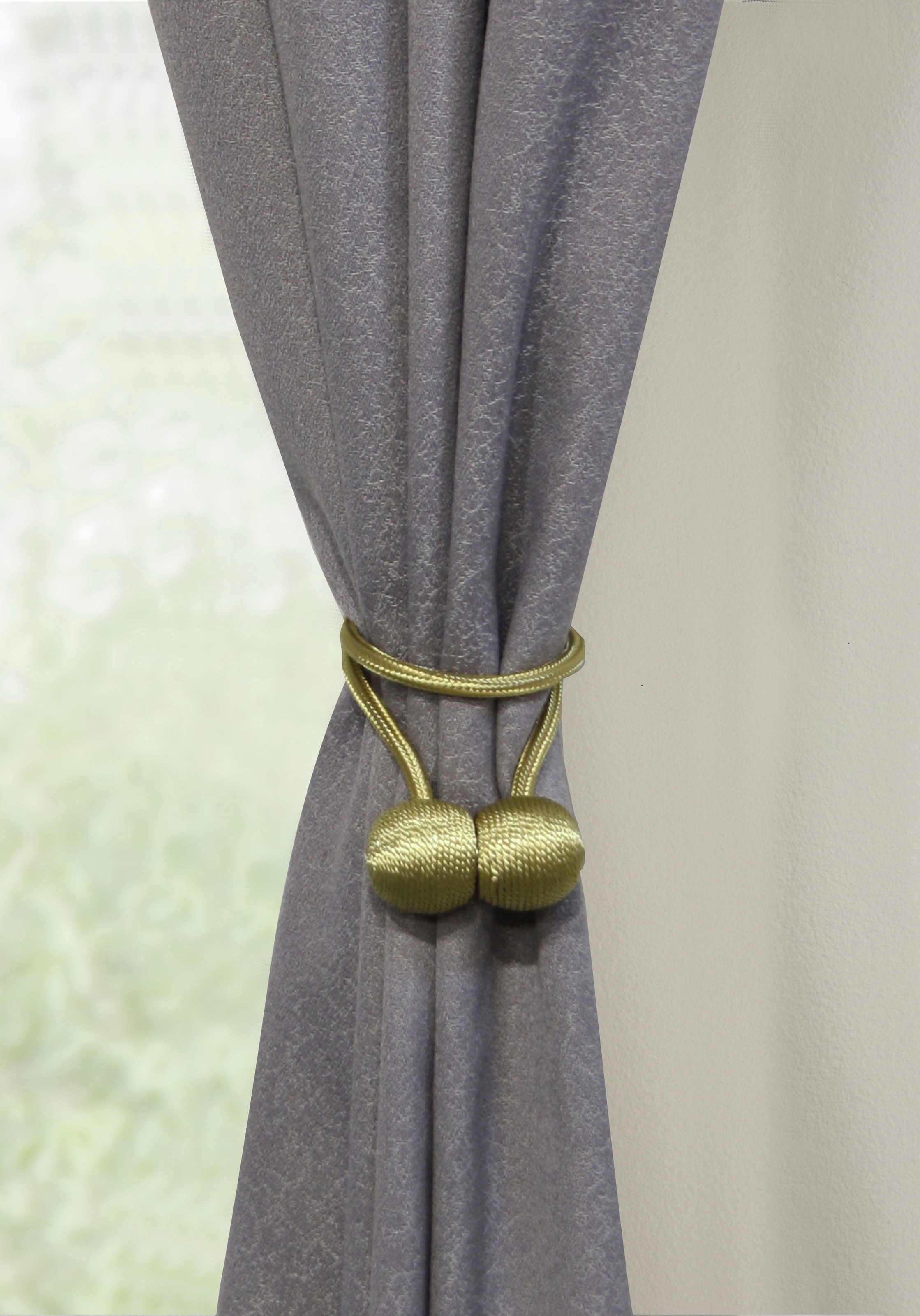 GARDINIA Raffhalter »Flex-S mit Magnet«, (2 St.), vielfältige Anbringungsmöglichkeiten