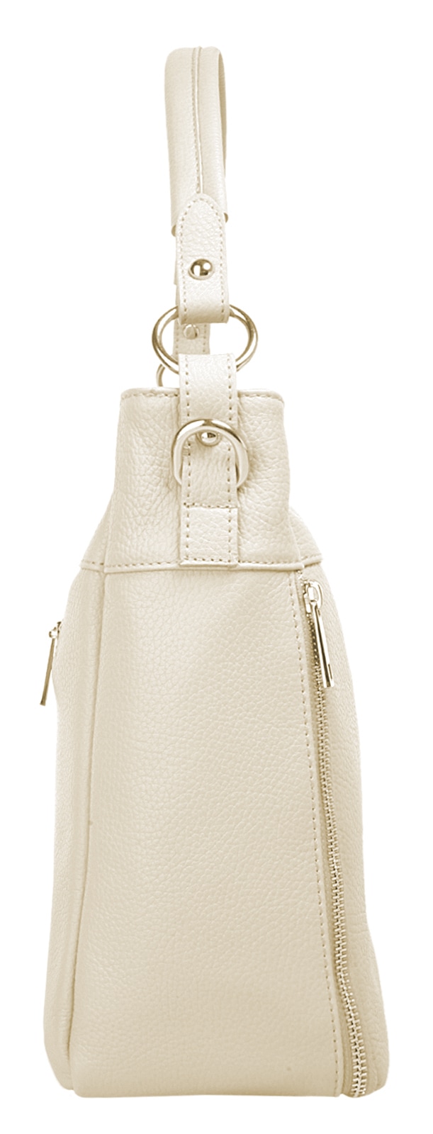 Cluty Henkeltasche echt Leder, Made in Italy