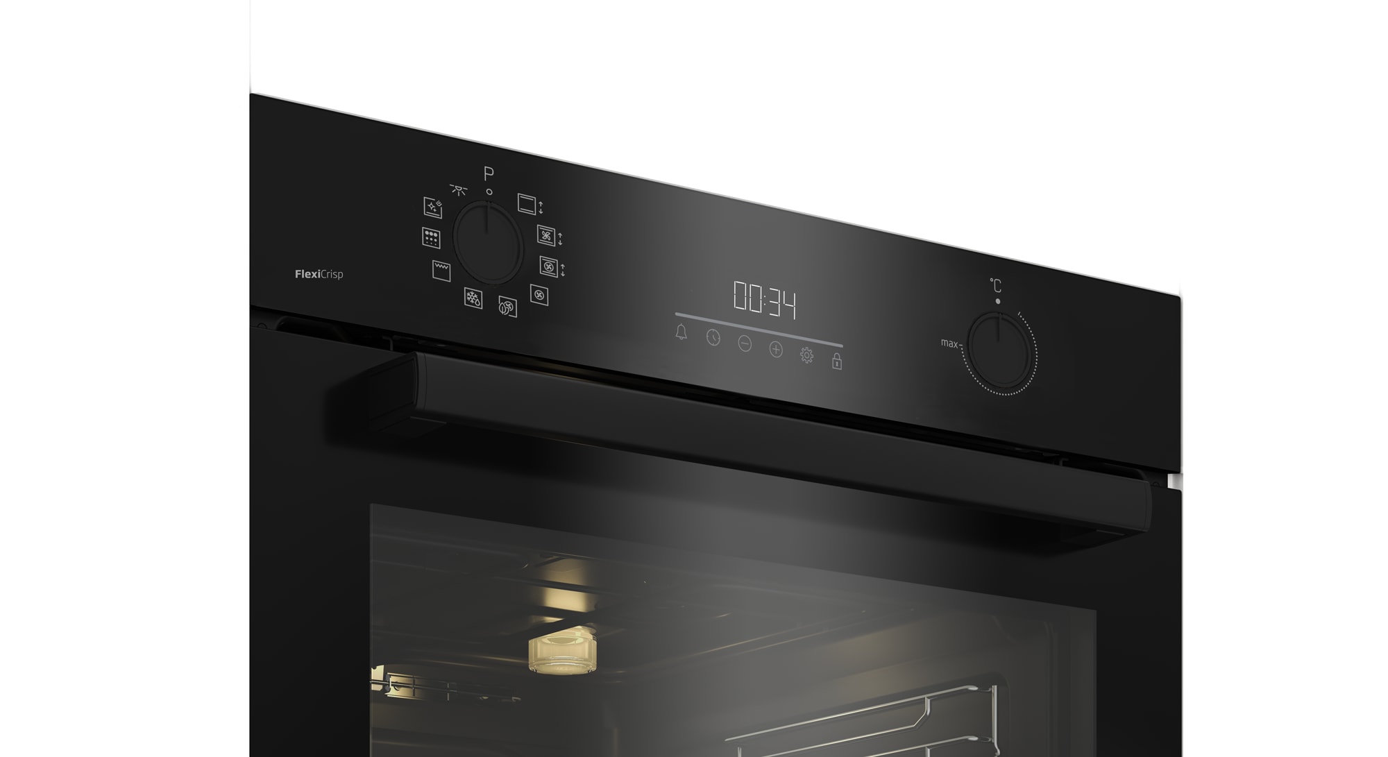BEKO Backofen »BBIM17300BMPEF« mit 1-fach-Teleskopauszug mit Pyrolyse-Selbstreinigung