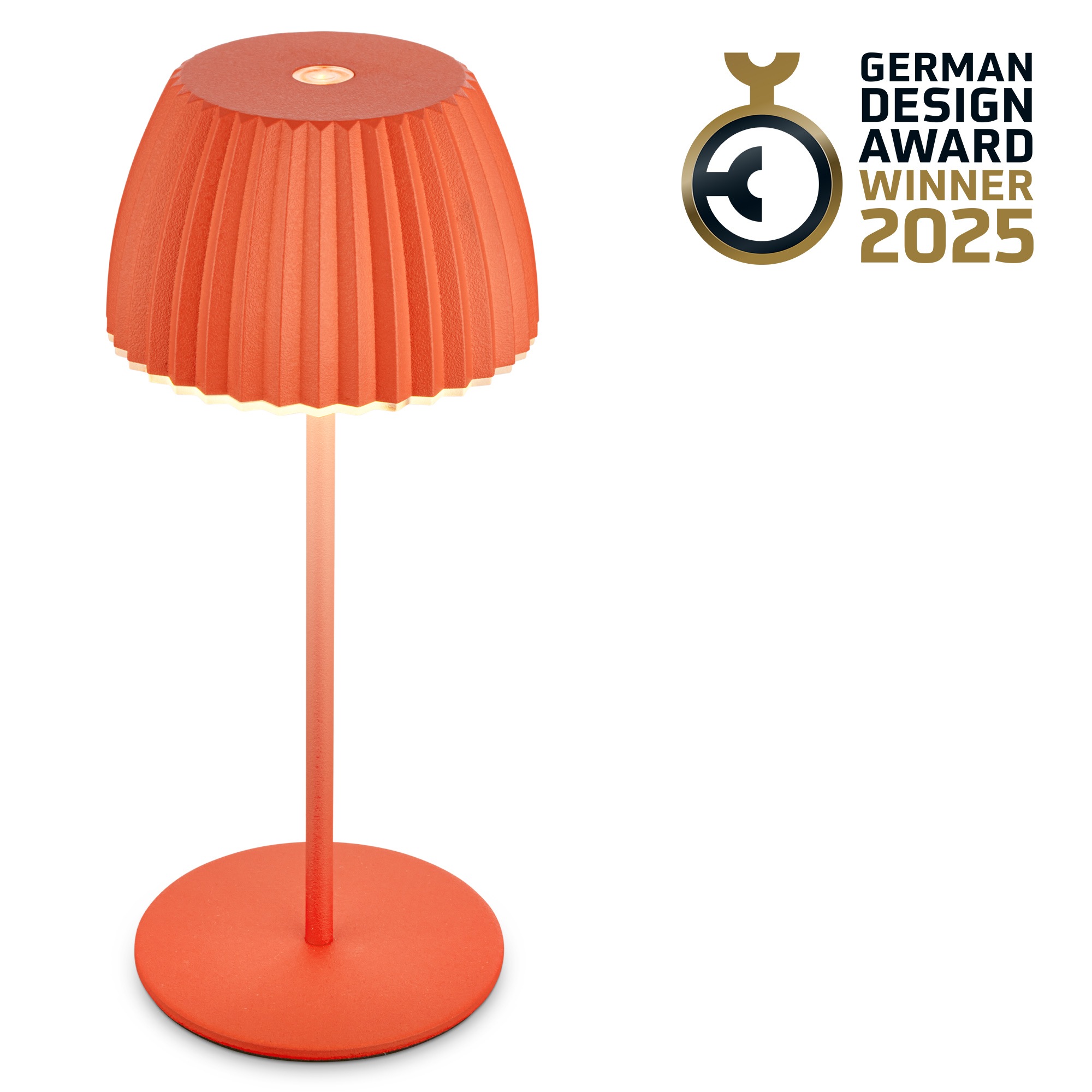 Briloner Leuchten LED Tischleuchte »Akku LED Tischleuchte, mini, orange« günstig online kaufen