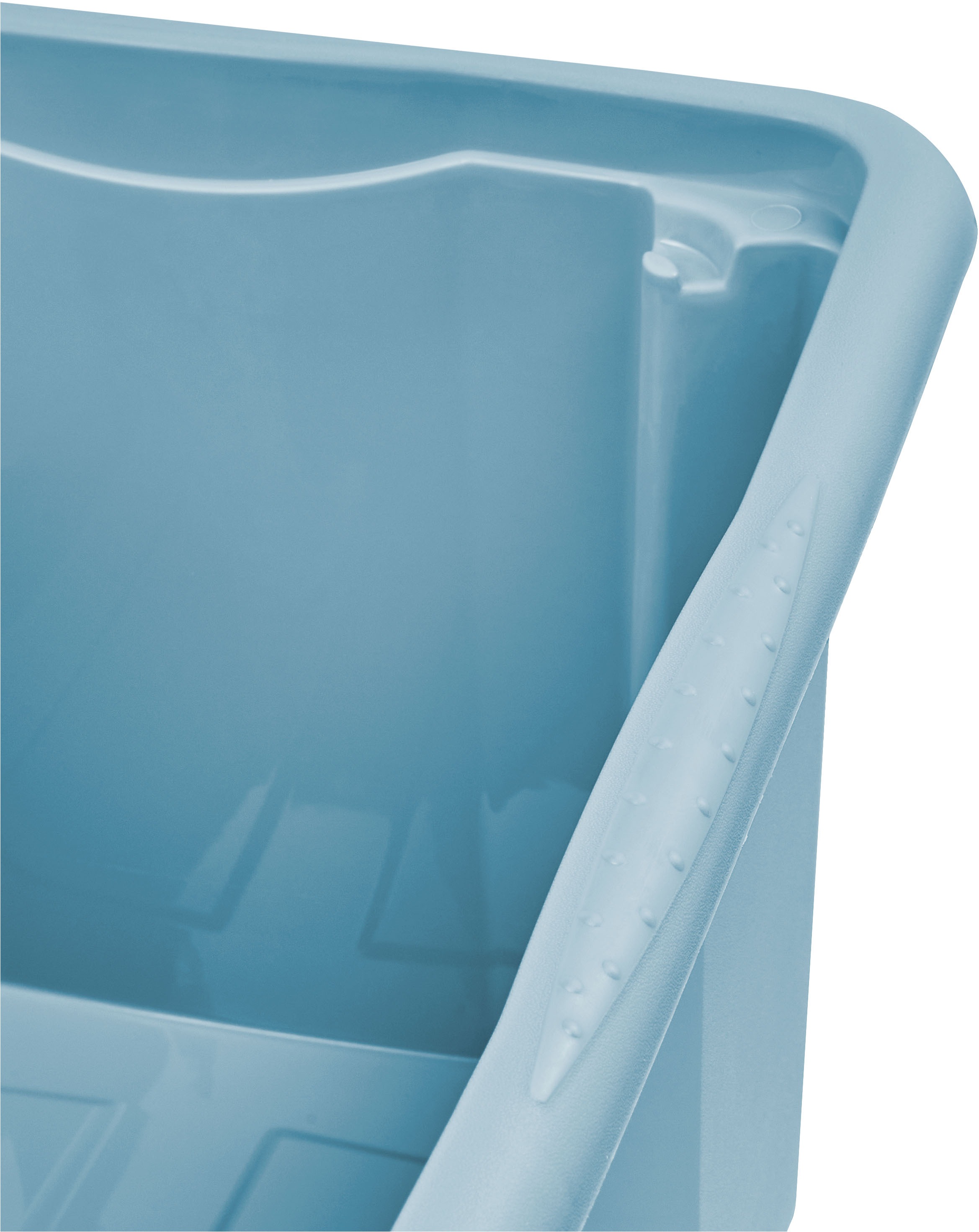 keeeper Aufbewahrungsbox »Emil, 3er Set, 15 L, 38 x 28,5 x 20,5 cm« ineinander und aufeinander stapelbar